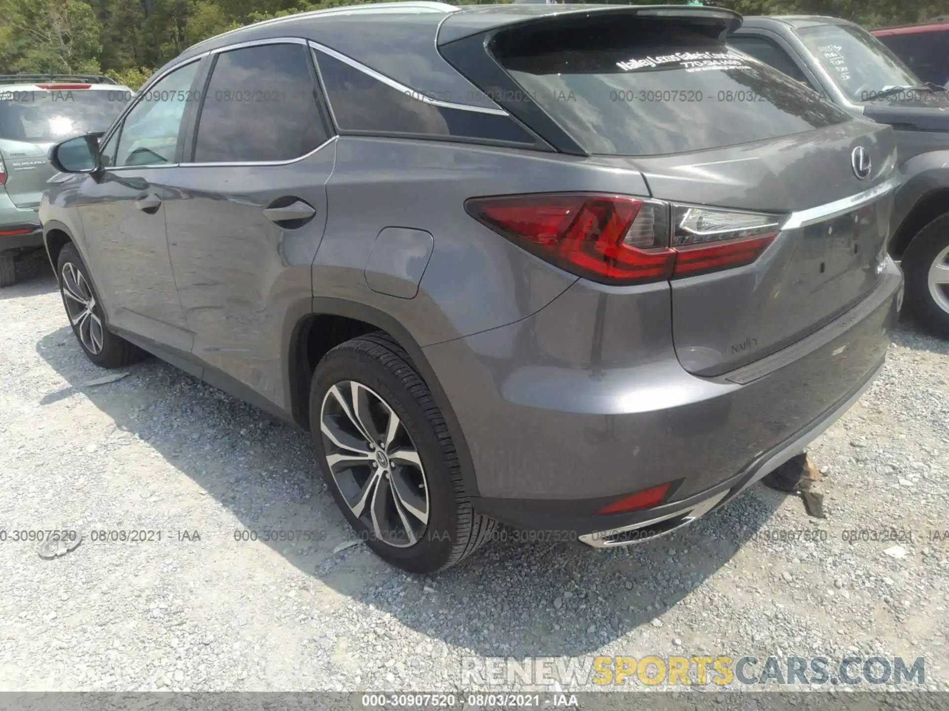 3 Photograph of a damaged car 2T2HZMAA7MC182780 LEXUS RX 2021