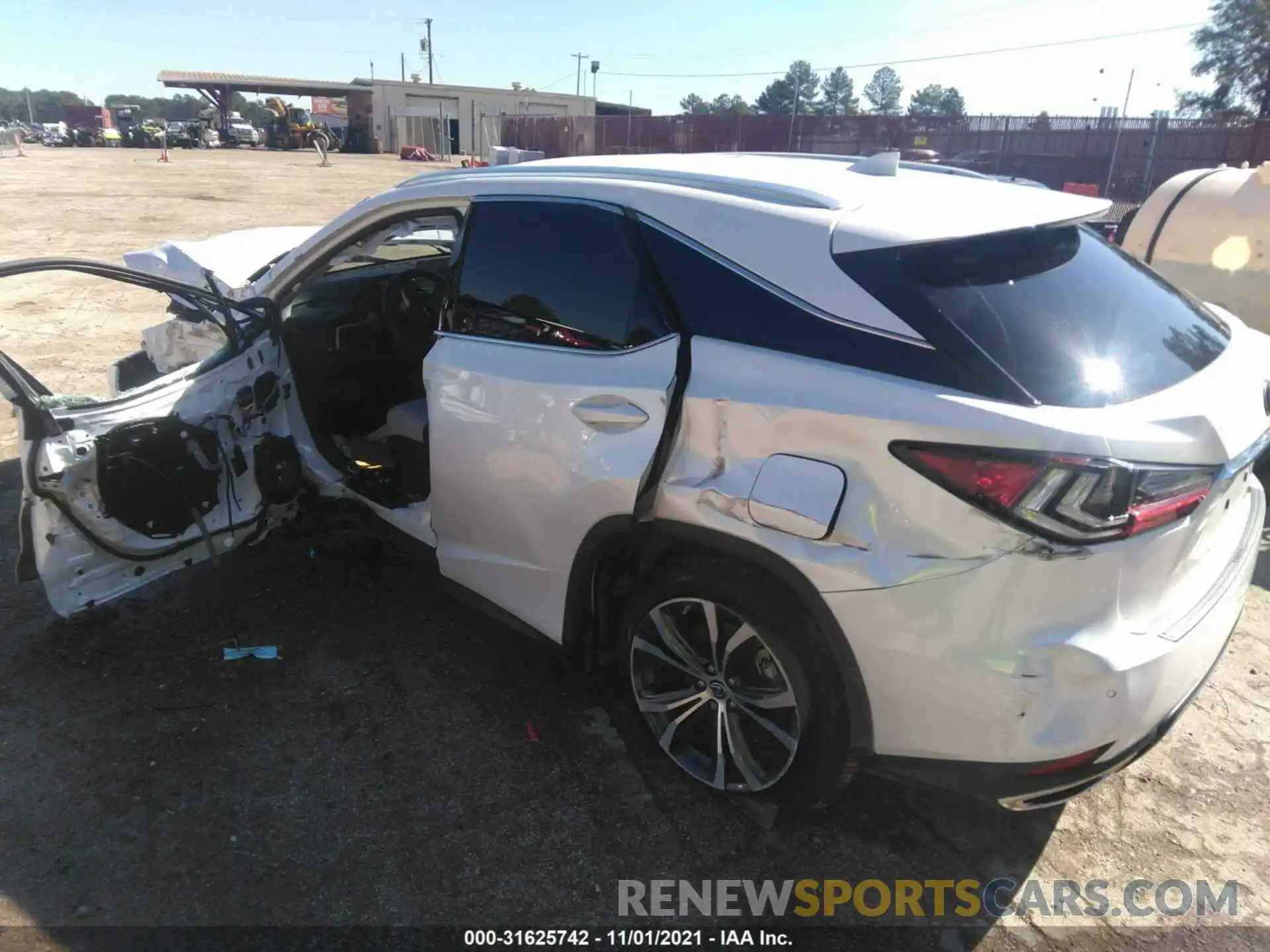 3 Photograph of a damaged car 2T2HZMAA7MC183864 LEXUS RX 2021