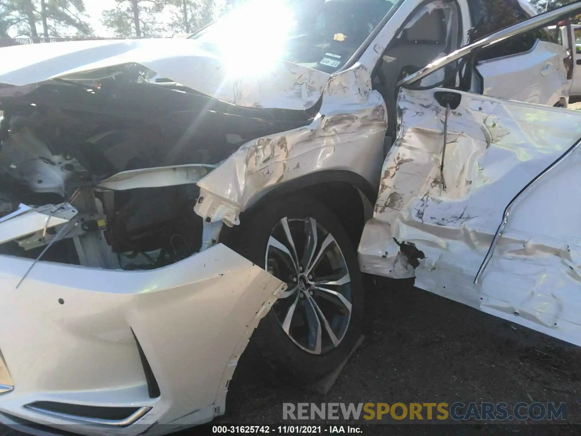 6 Photograph of a damaged car 2T2HZMAA7MC183864 LEXUS RX 2021