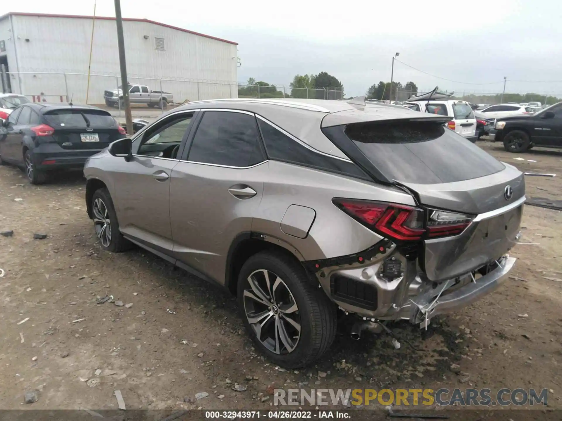 3 Photograph of a damaged car 2T2HZMAA7MC202798 LEXUS RX 2021