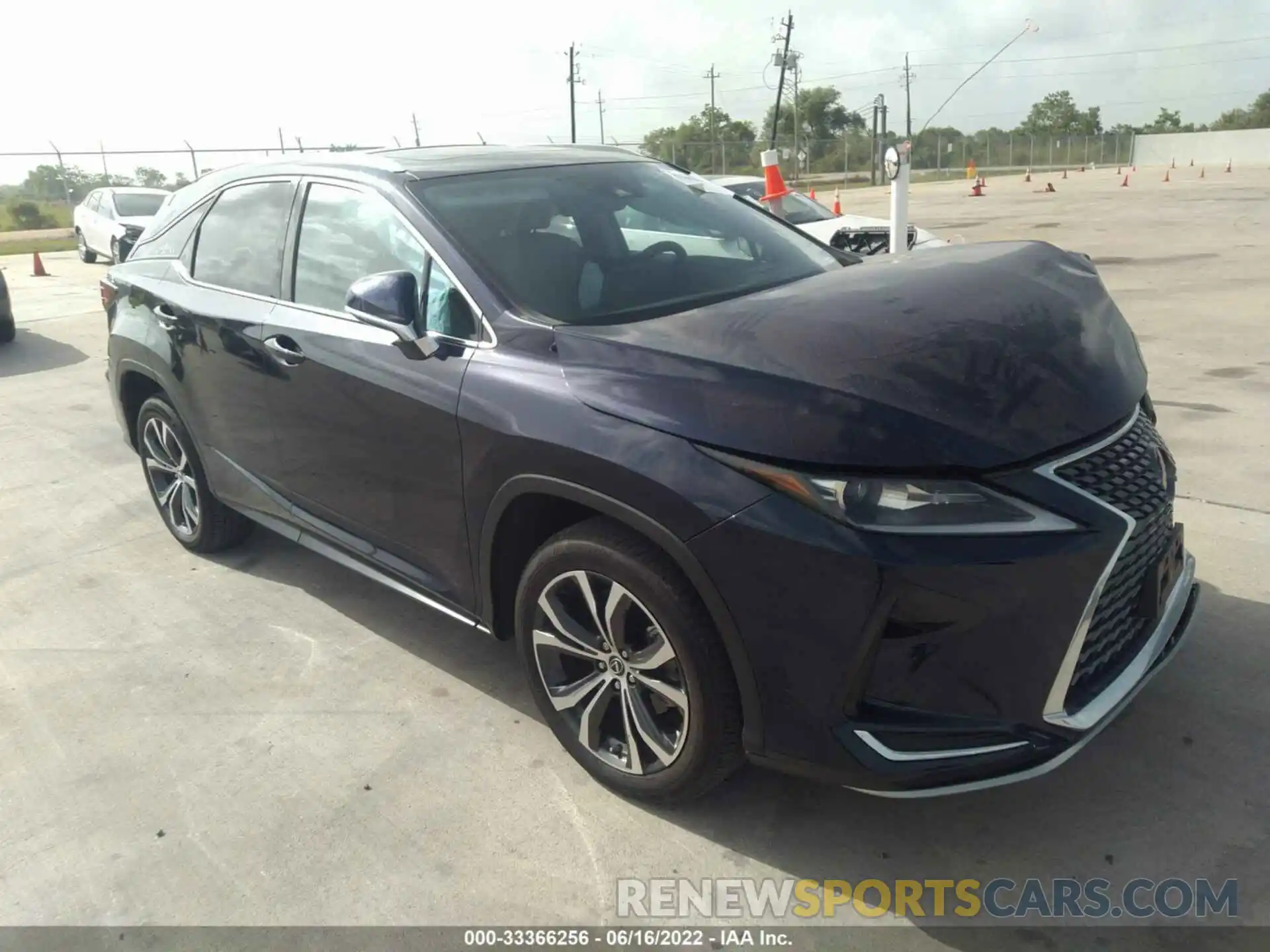 1 Photograph of a damaged car 2T2HZMAA7MC205345 LEXUS RX 2021