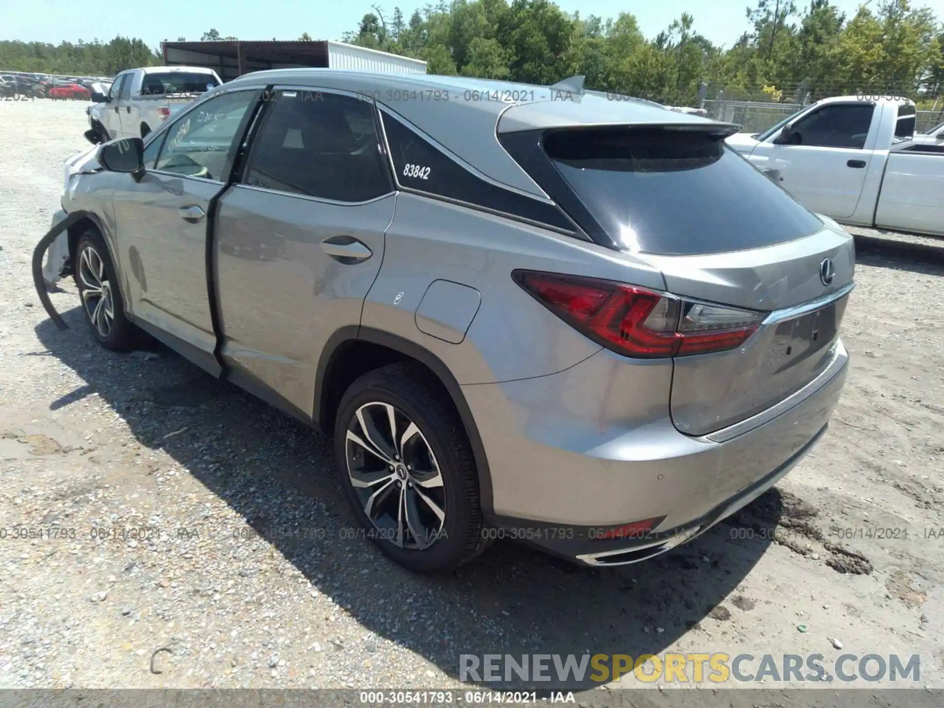 3 Photograph of a damaged car 2T2HZMAA8MC183842 LEXUS RX 2021