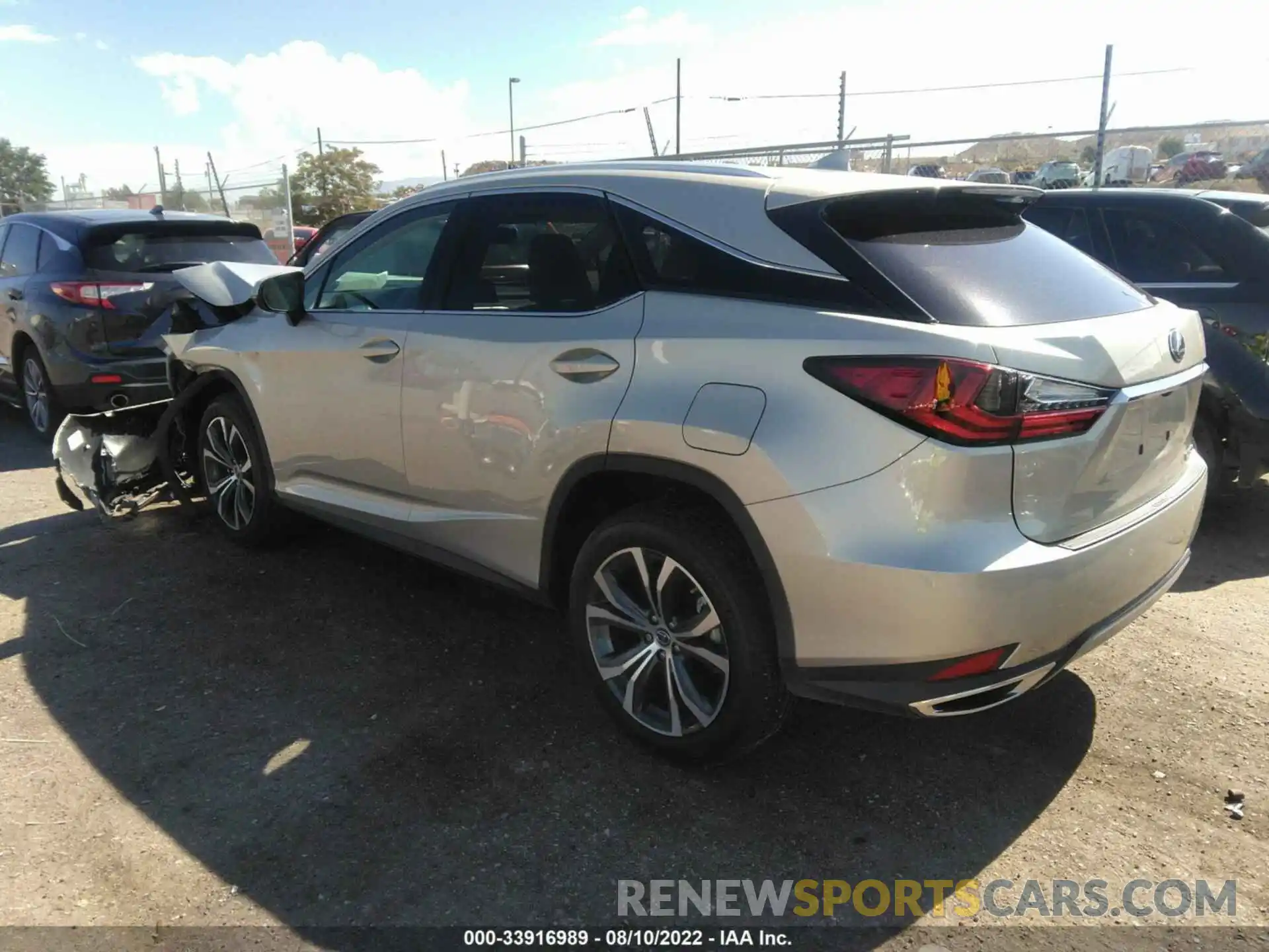 3 Photograph of a damaged car 2T2HZMAA9MC215326 LEXUS RX 2021