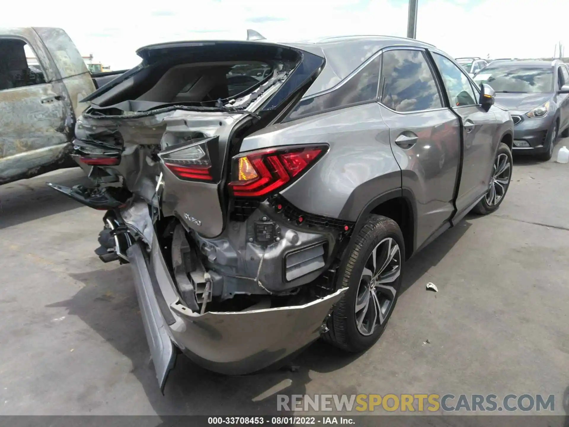 4 Photograph of a damaged car 2T2HZMAAXMC186645 LEXUS RX 2021