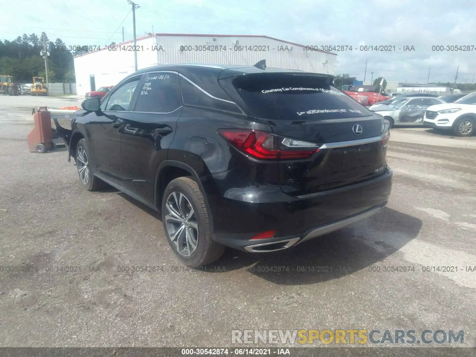 3 Photograph of a damaged car 2T2HZMAAXMC191201 LEXUS RX 2021