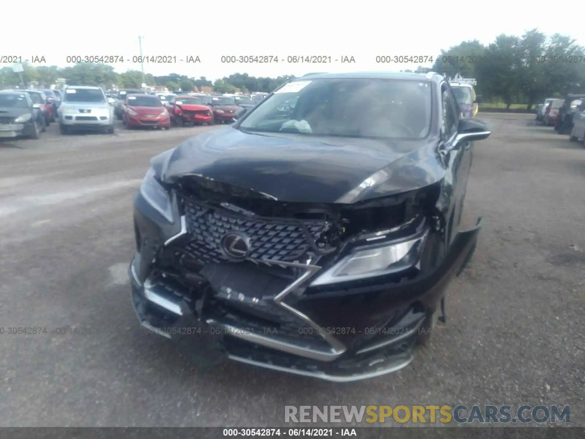 6 Photograph of a damaged car 2T2HZMAAXMC191201 LEXUS RX 2021