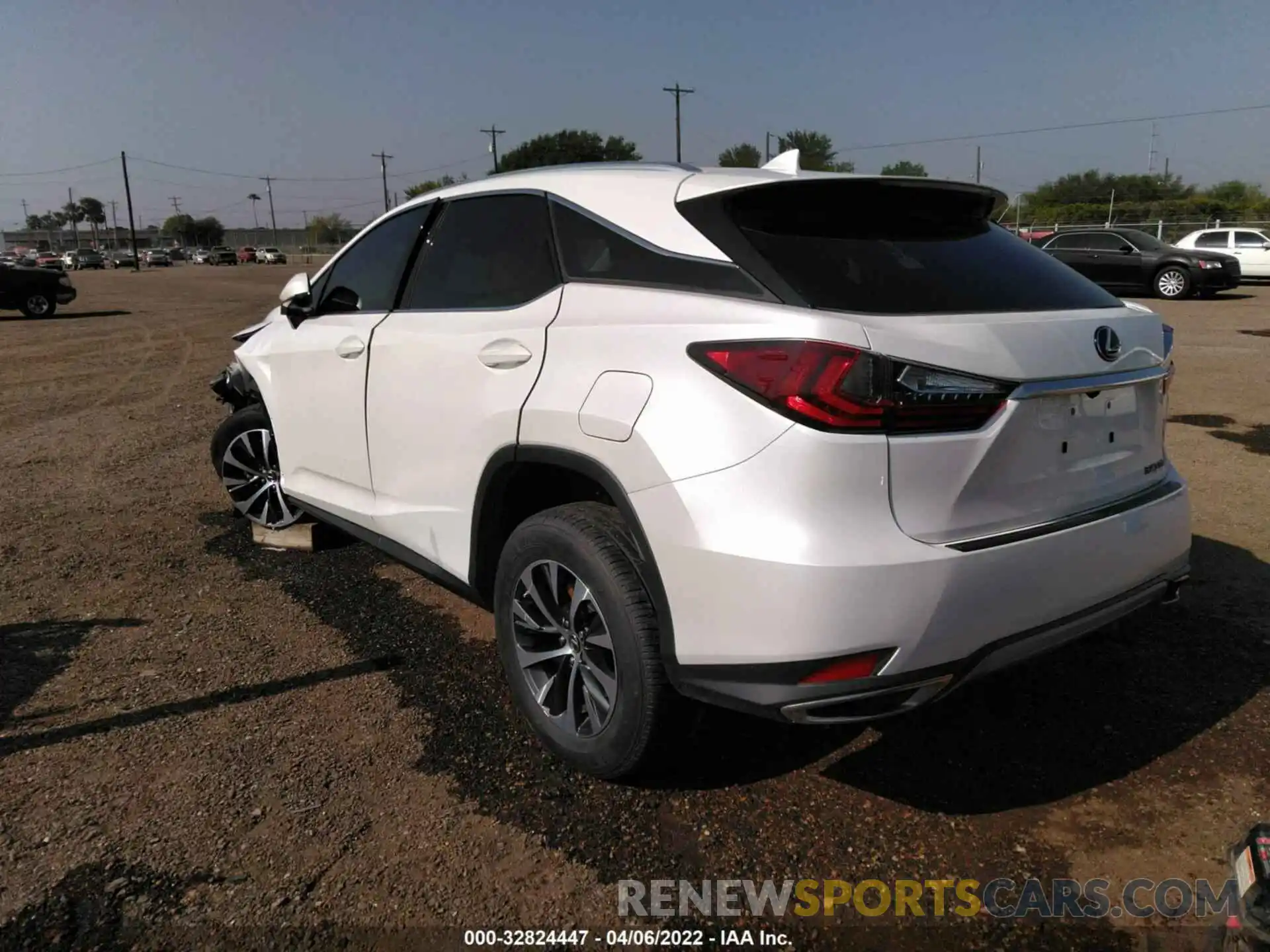 3 Photograph of a damaged car 2T2HZMAAXMC191750 LEXUS RX 2021