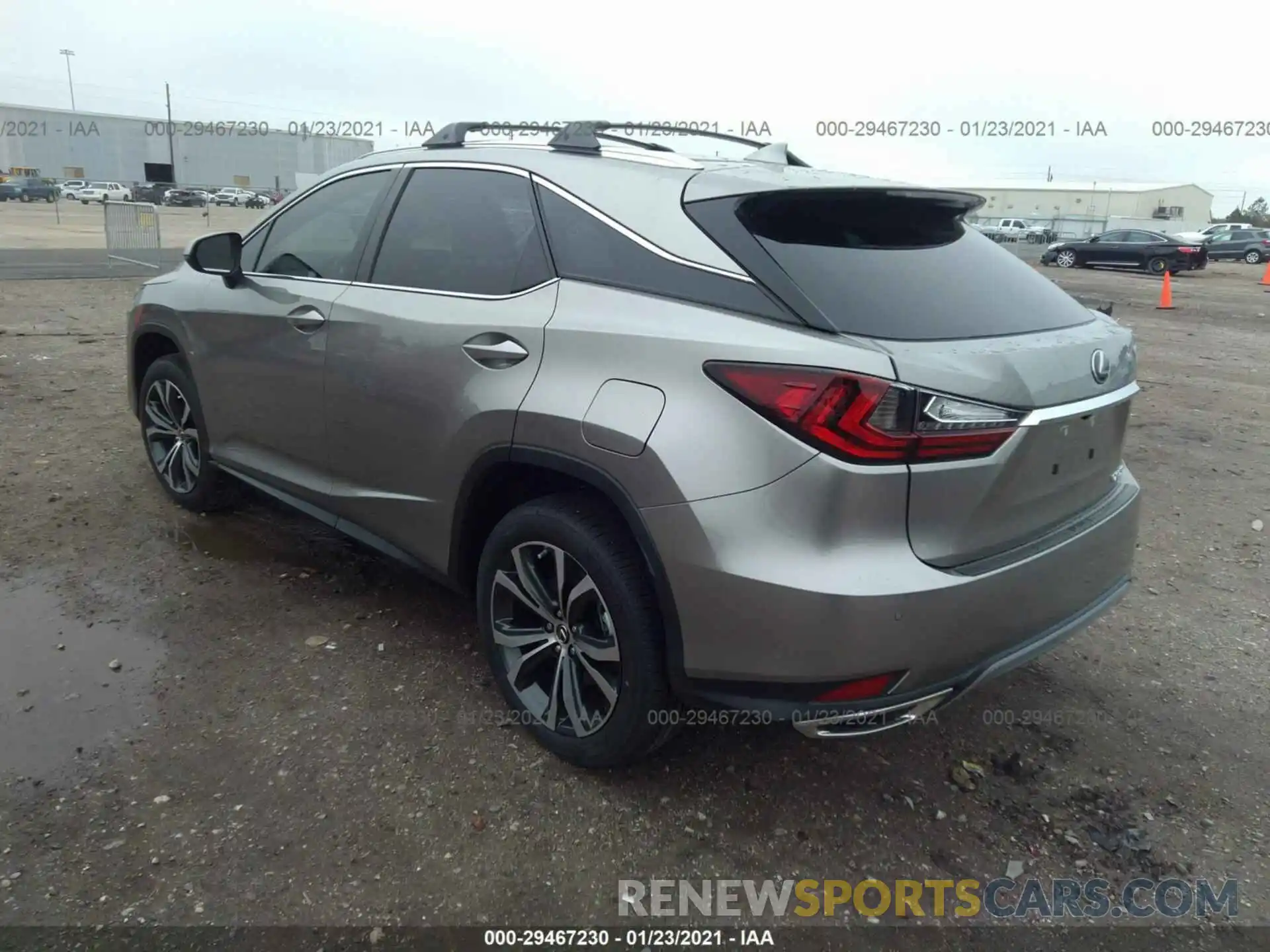 3 Фотография поврежденного автомобиля 2T2HZMAAXMC195622 LEXUS RX 2021