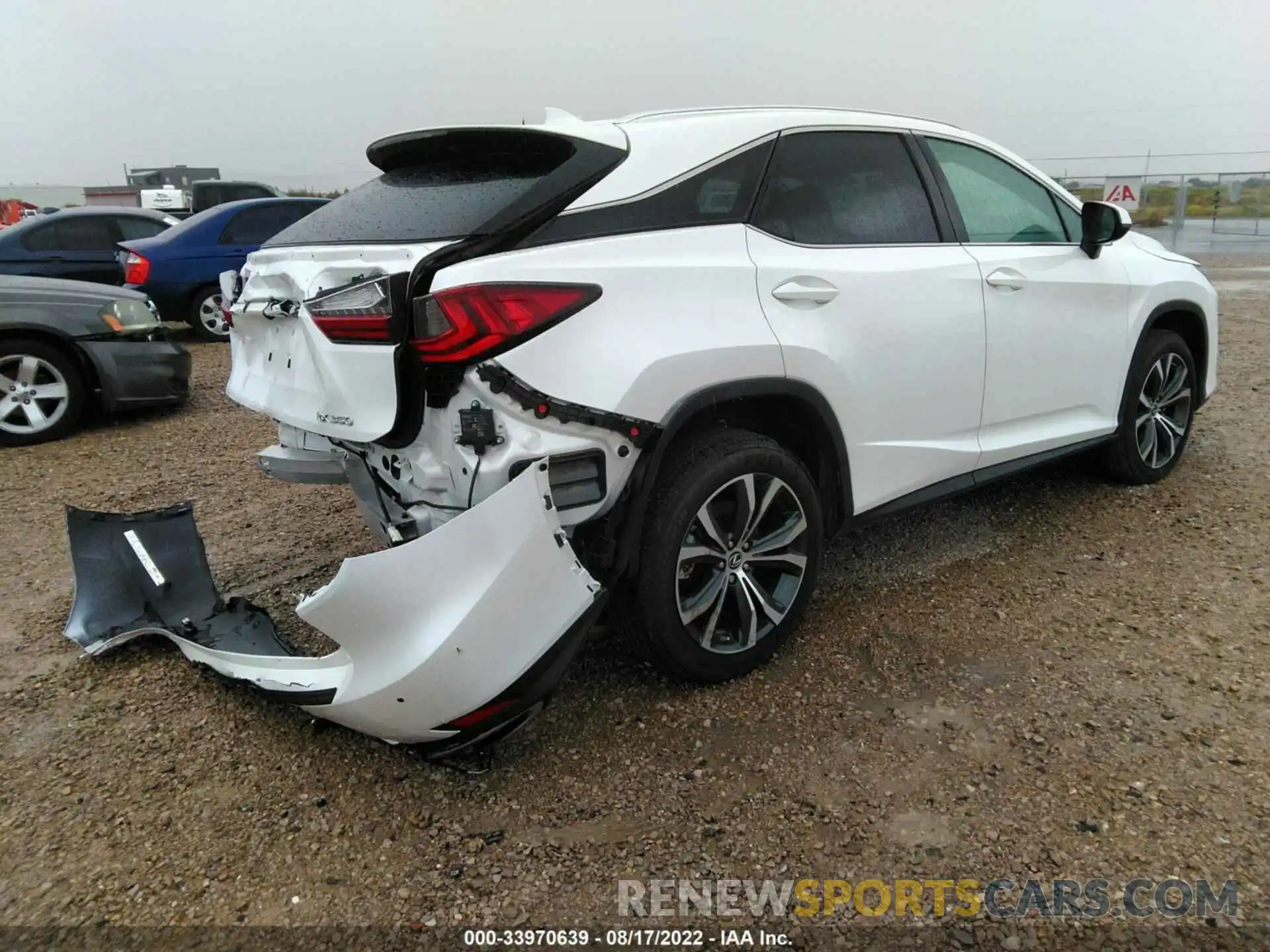 4 Photograph of a damaged car 2T2HZMAAXMC208708 LEXUS RX 2021