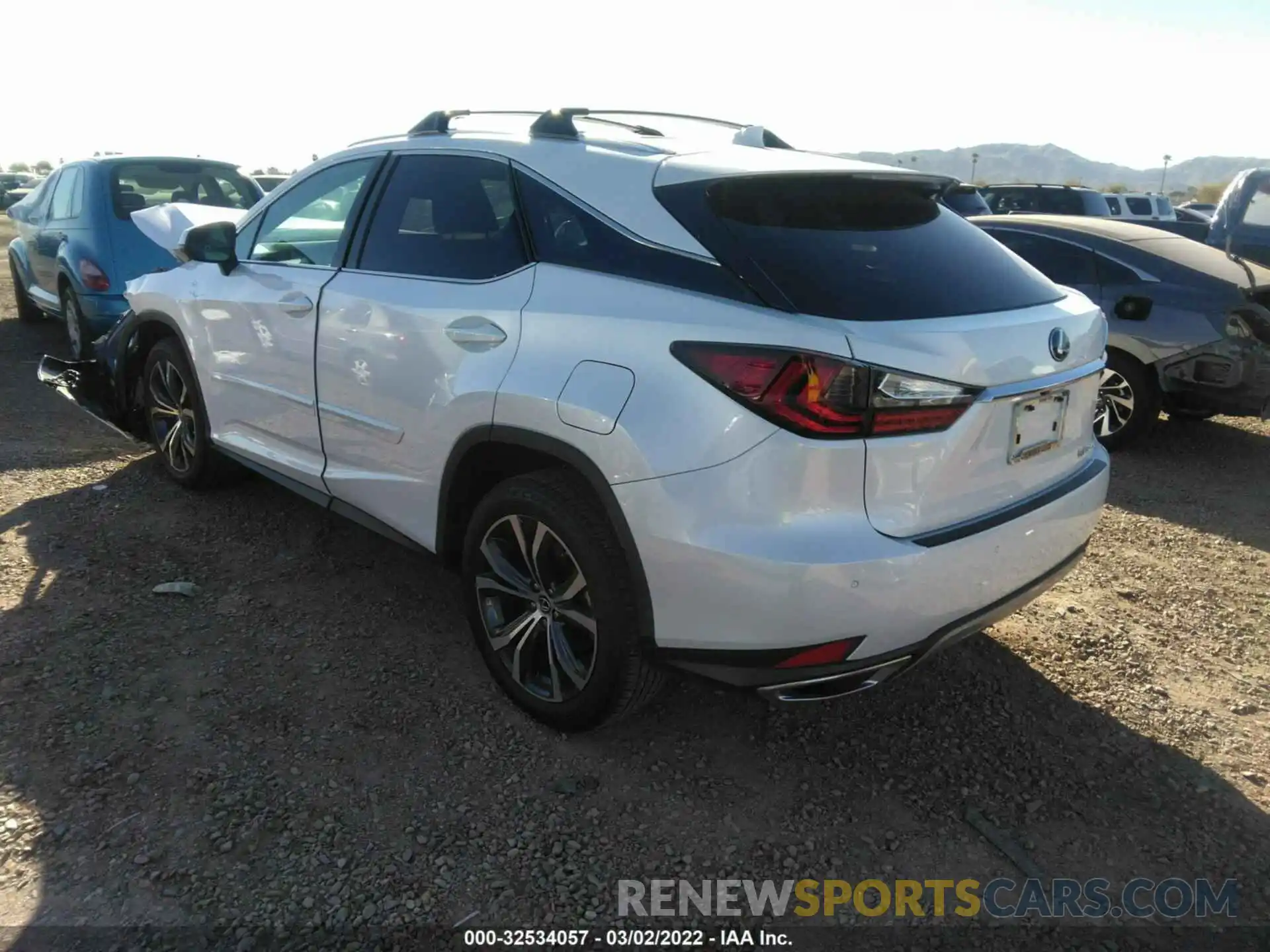 3 Photograph of a damaged car 2T2HZMDA0MC263728 LEXUS RX 2021