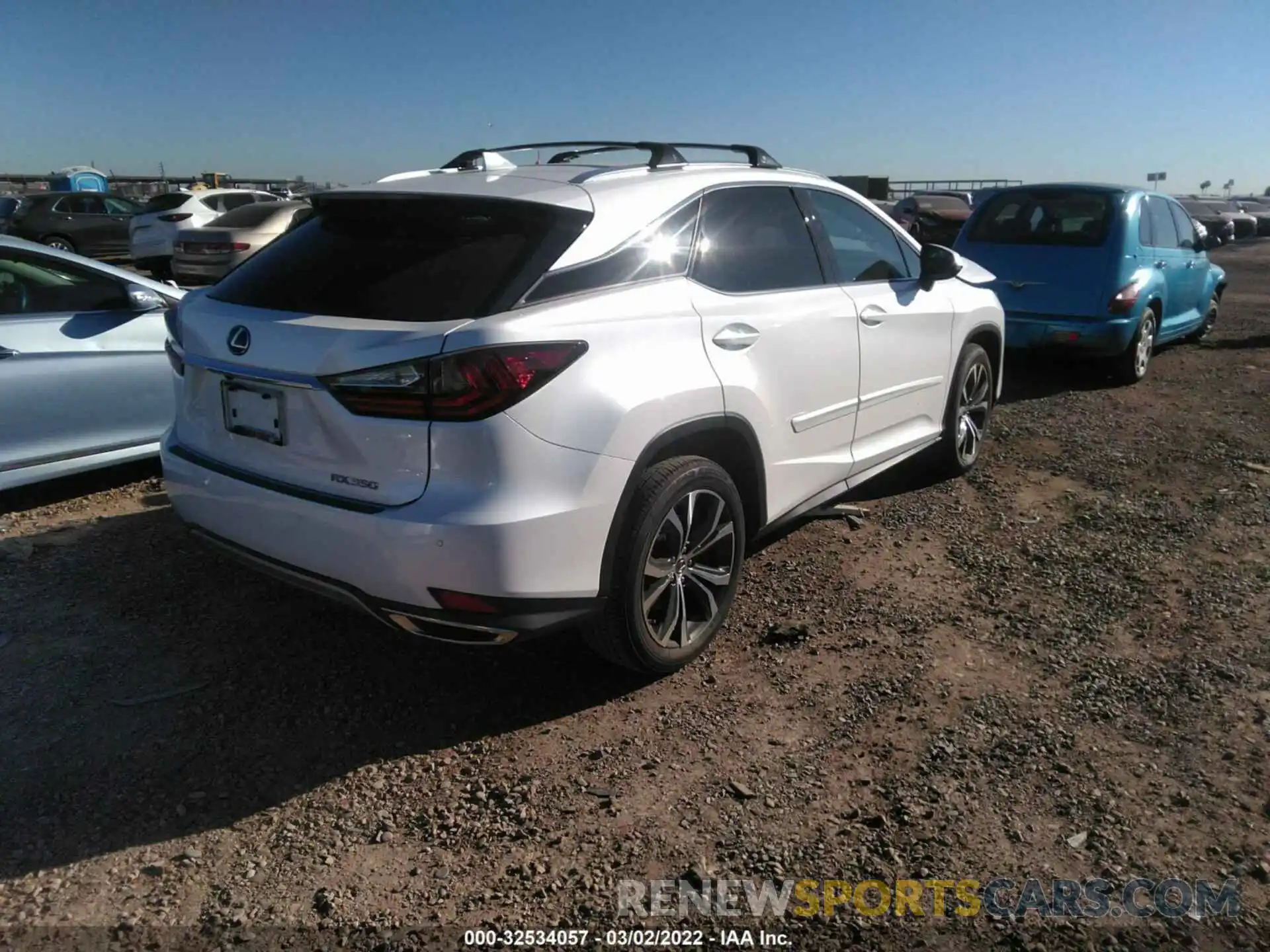 4 Photograph of a damaged car 2T2HZMDA0MC263728 LEXUS RX 2021