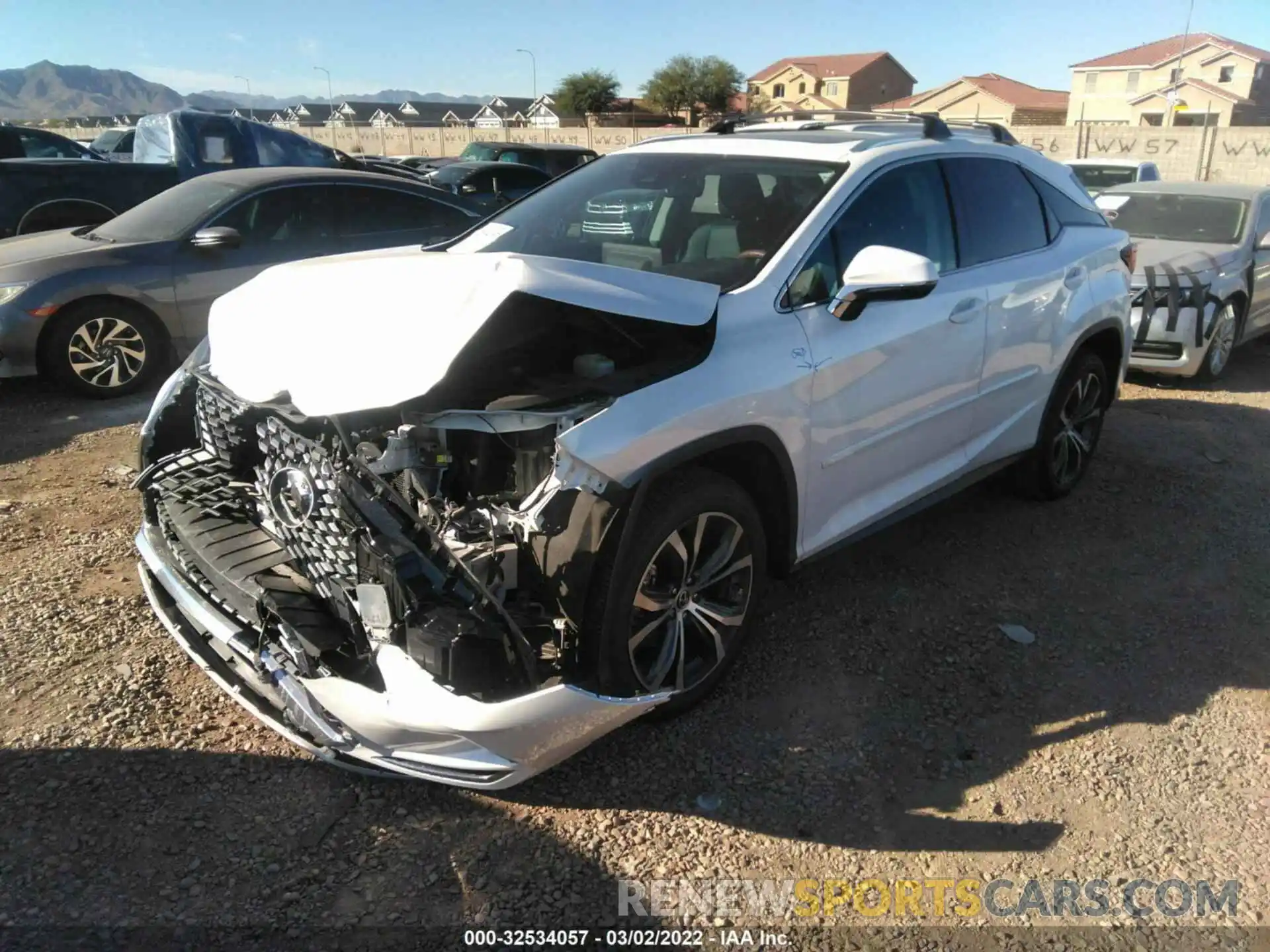 6 Photograph of a damaged car 2T2HZMDA0MC263728 LEXUS RX 2021