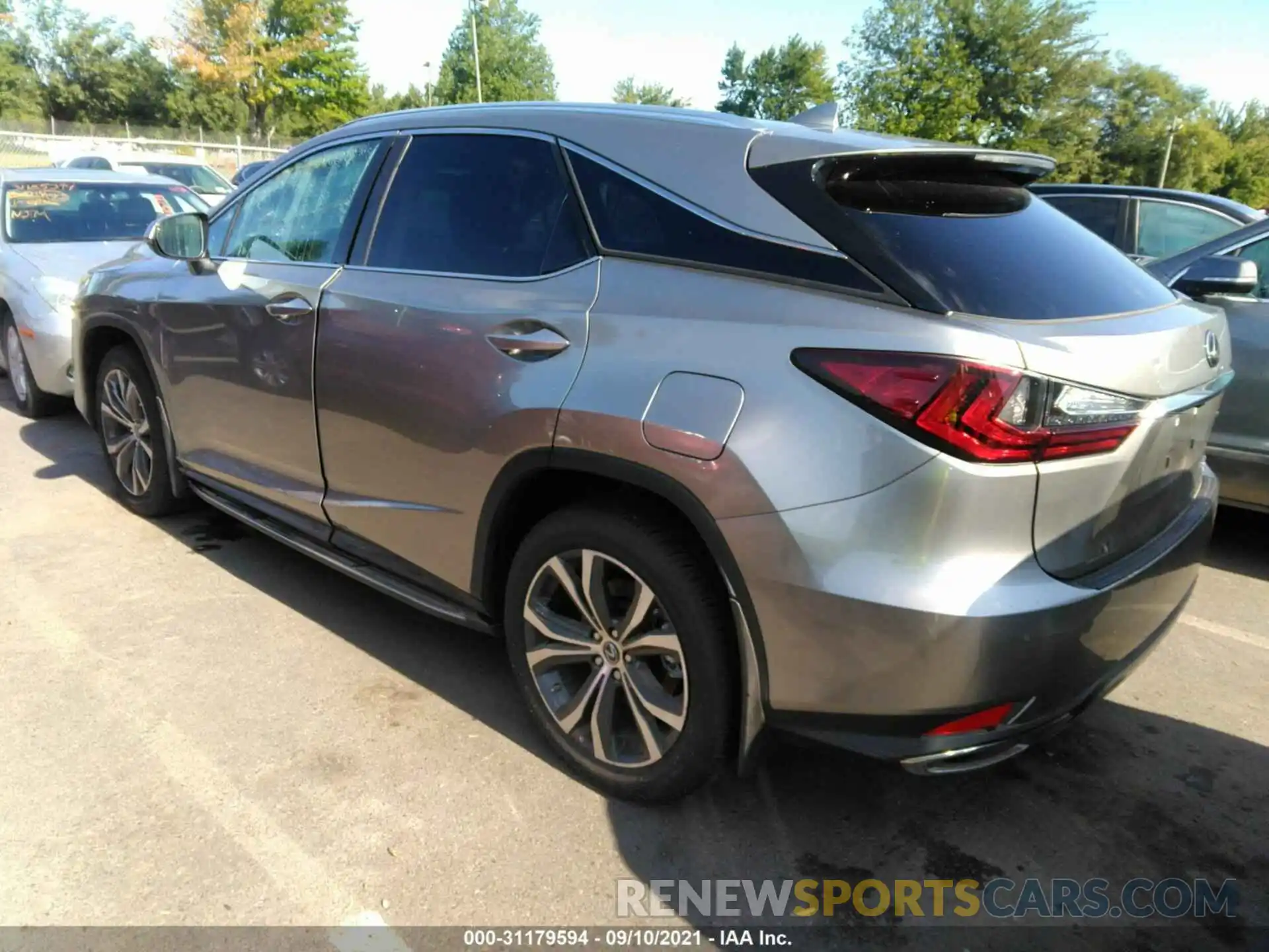 3 Photograph of a damaged car 2T2HZMDA0MC287916 LEXUS RX 2021