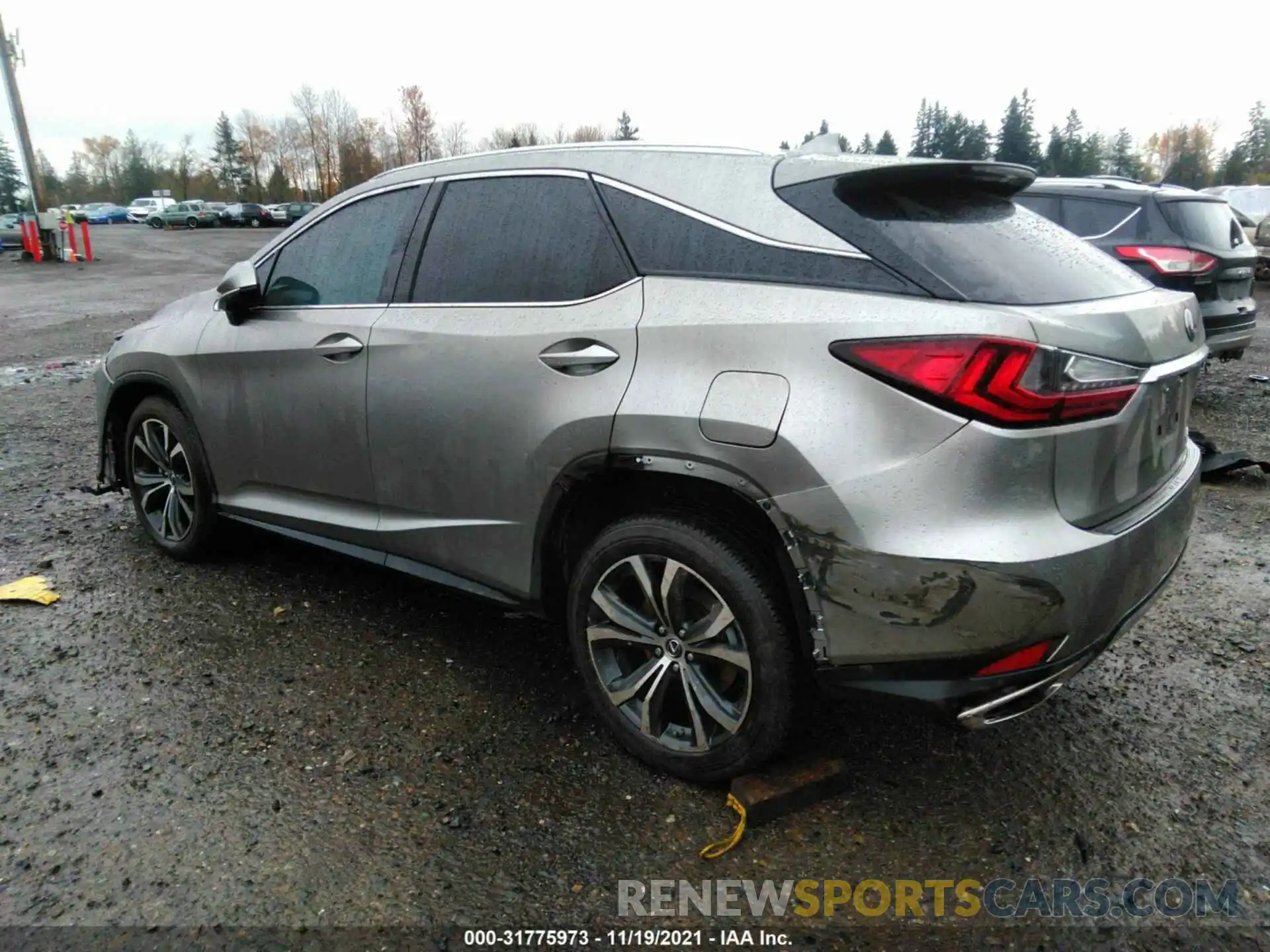 3 Photograph of a damaged car 2T2HZMDA0MC289844 LEXUS RX 2021