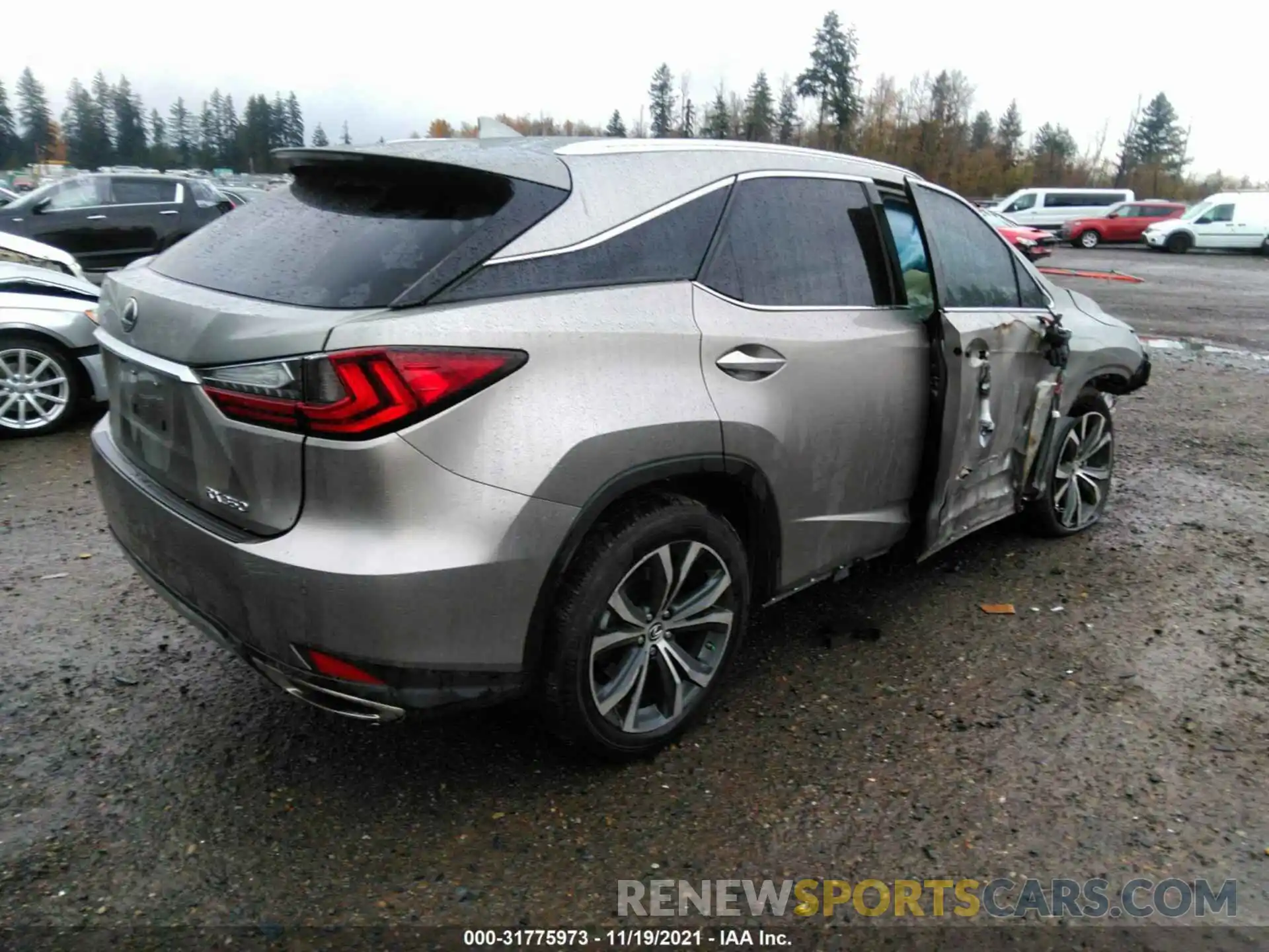 4 Photograph of a damaged car 2T2HZMDA0MC289844 LEXUS RX 2021