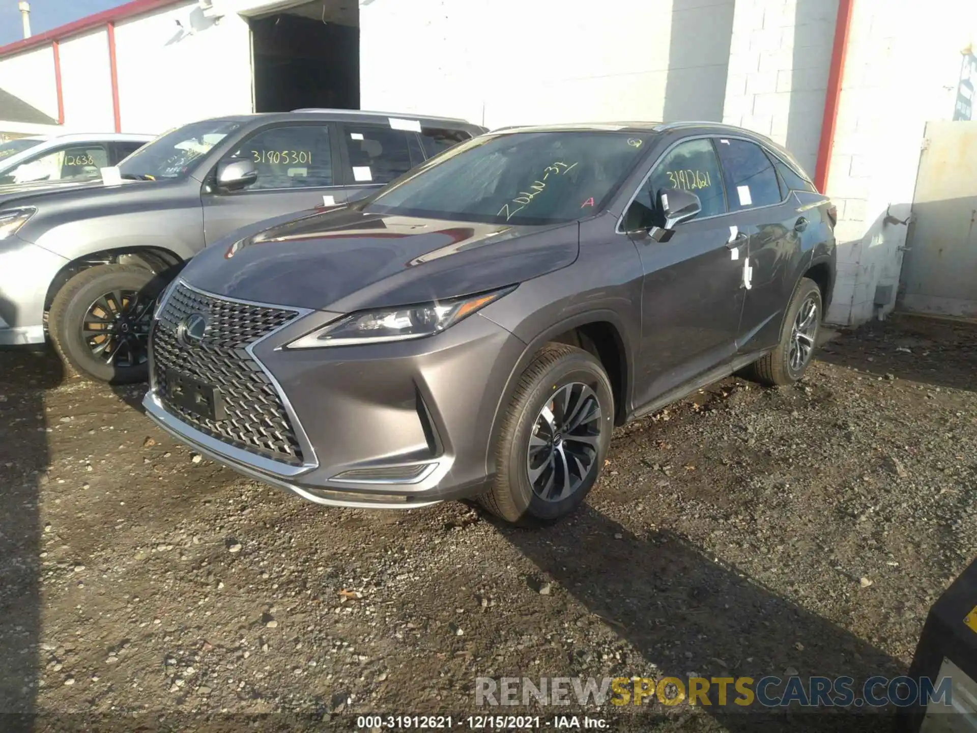 2 Photograph of a damaged car 2T2HZMDA0MC307288 LEXUS RX 2021