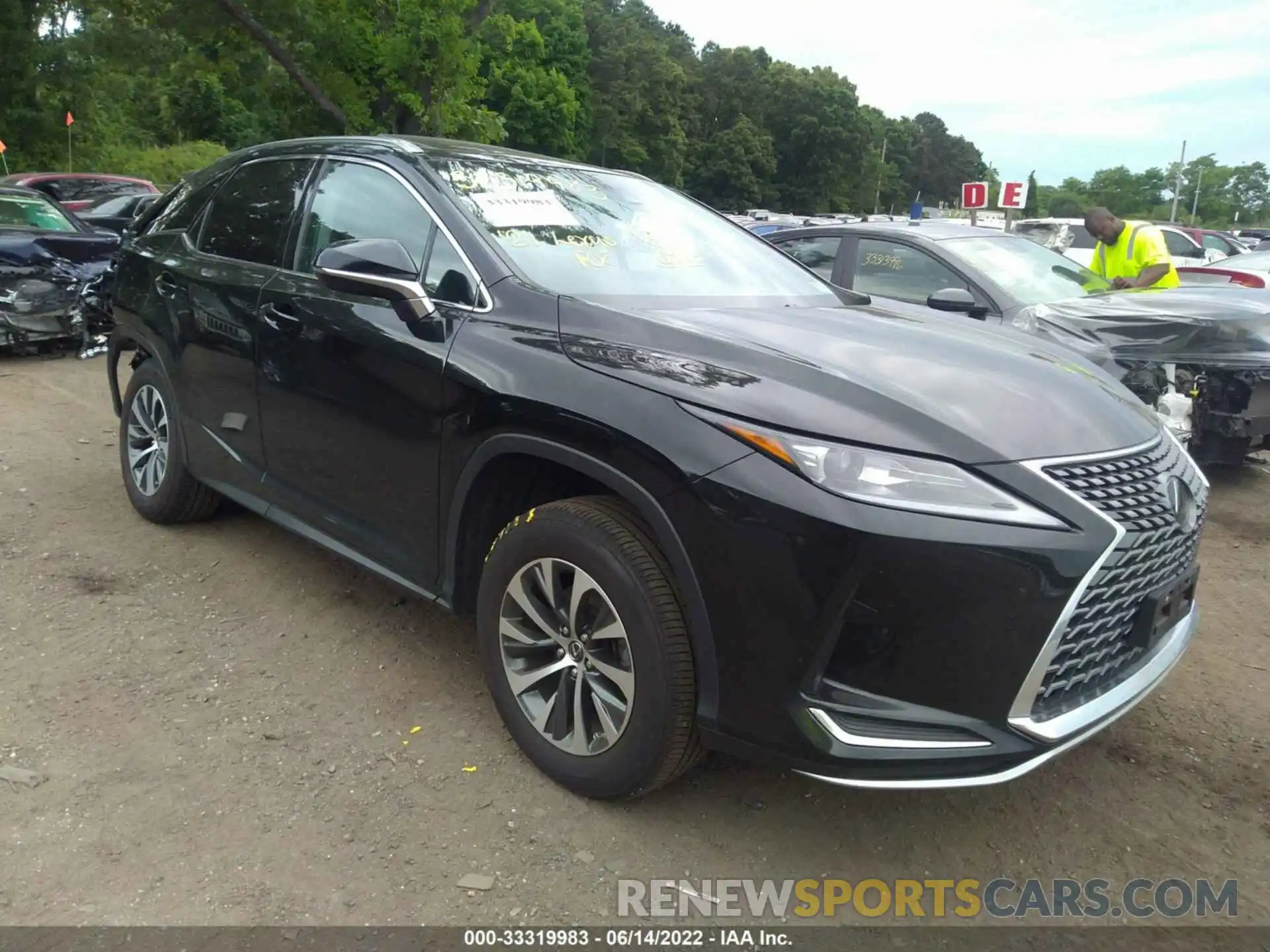 1 Photograph of a damaged car 2T2HZMDA1MC260806 LEXUS RX 2021