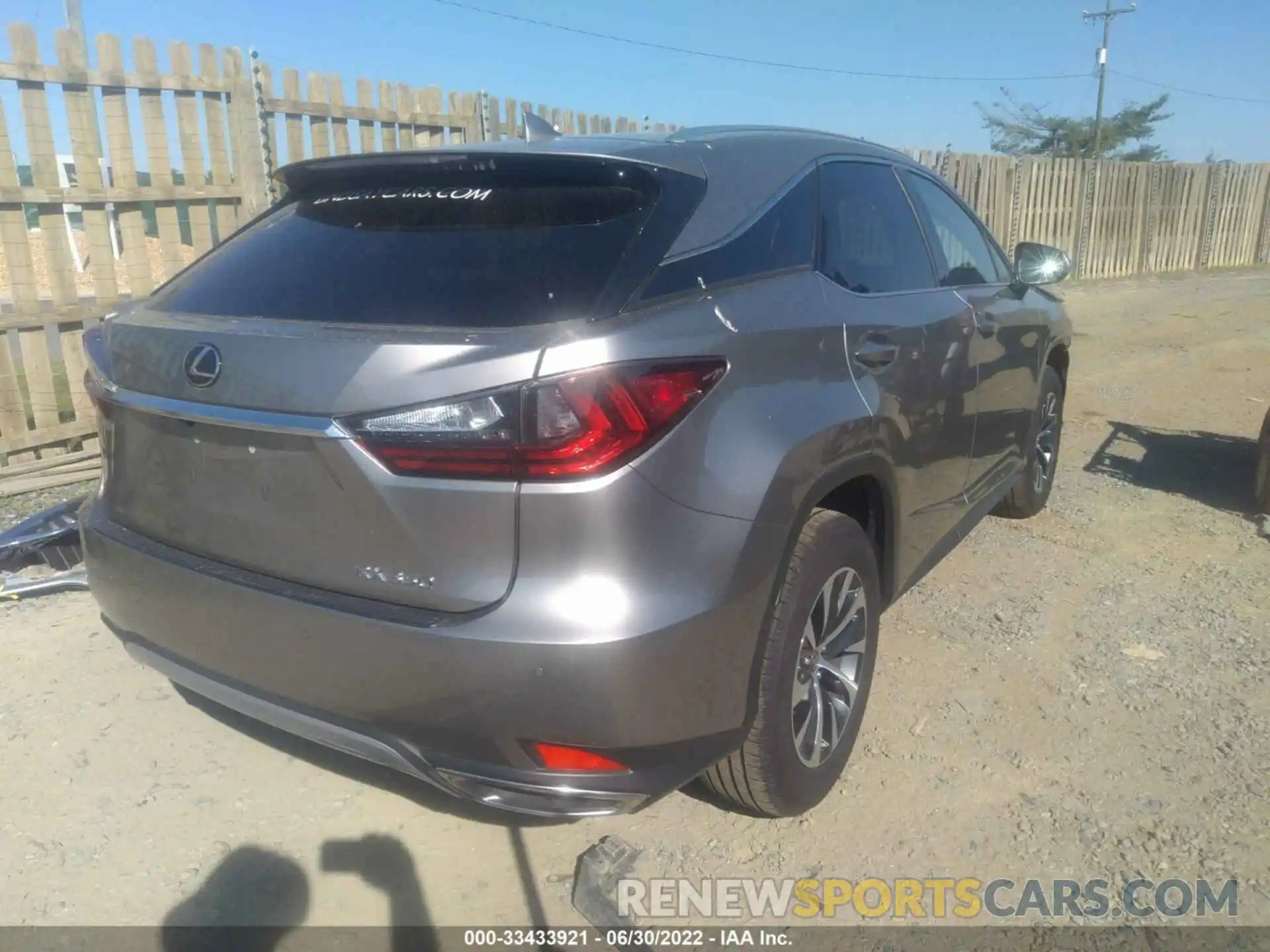 4 Фотография поврежденного автомобиля 2T2HZMDA1MC265570 LEXUS RX 2021