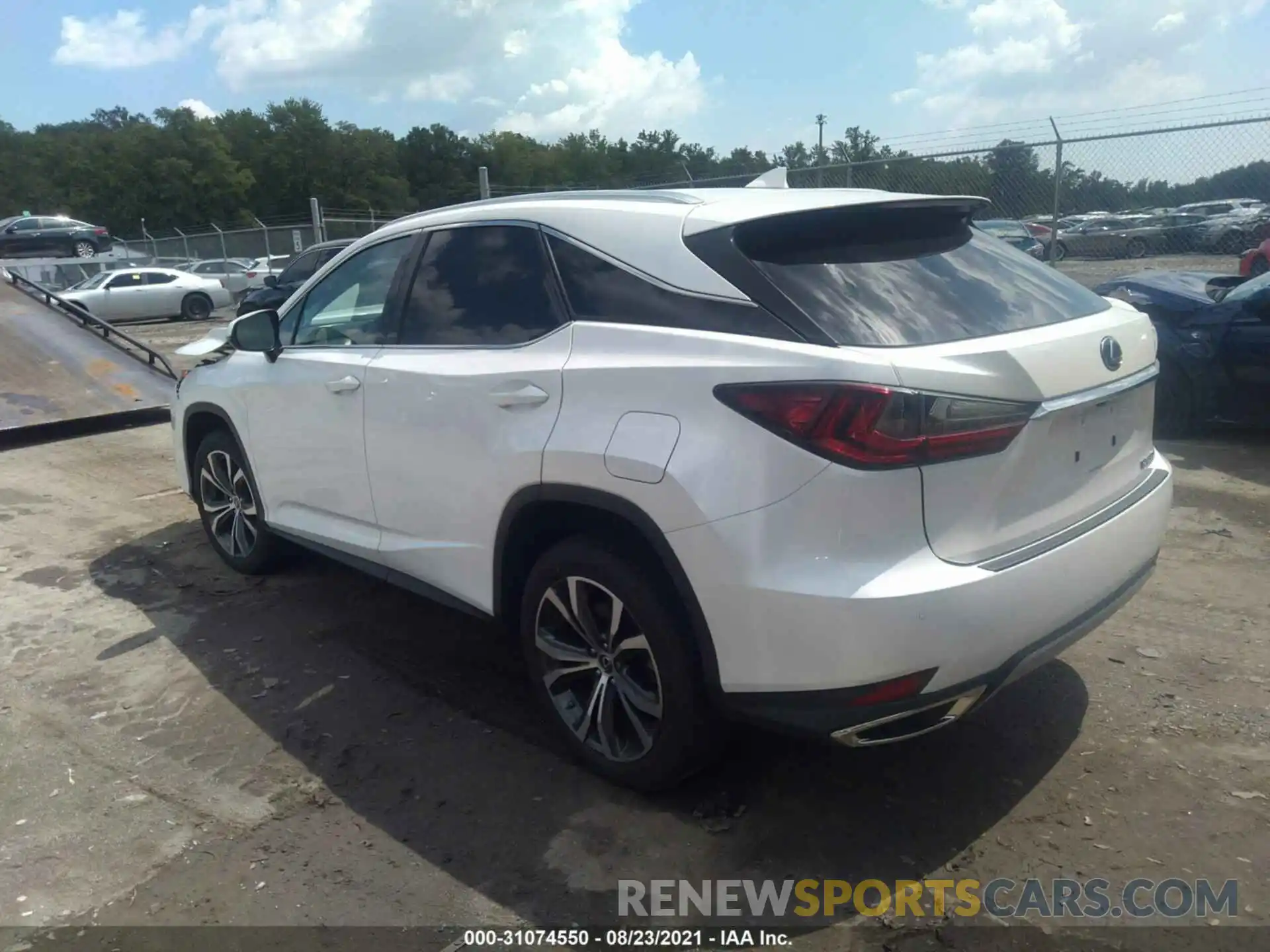 3 Photograph of a damaged car 2T2HZMDA1MC267724 LEXUS RX 2021