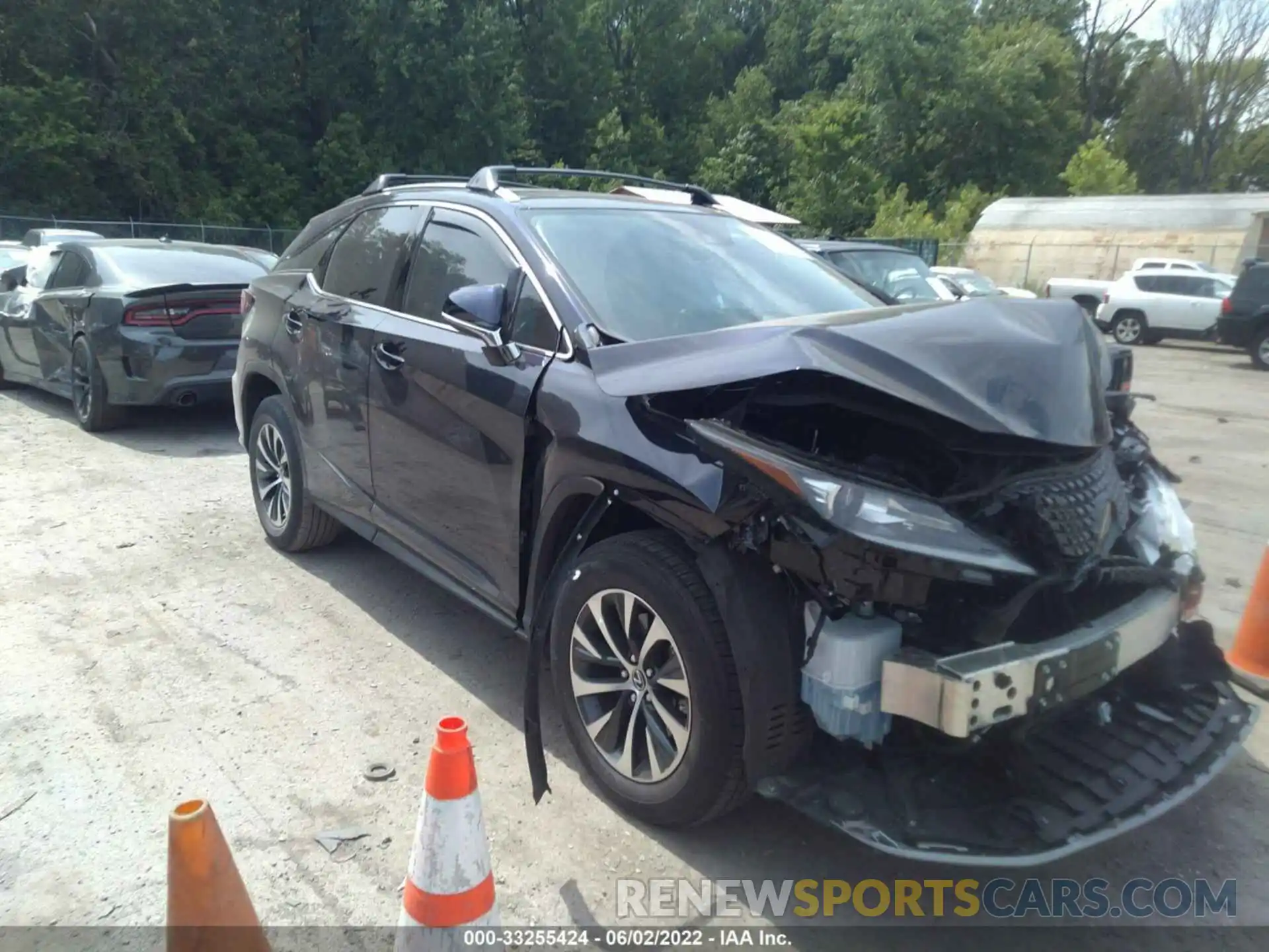 1 Photograph of a damaged car 2T2HZMDA1MC291103 LEXUS RX 2021