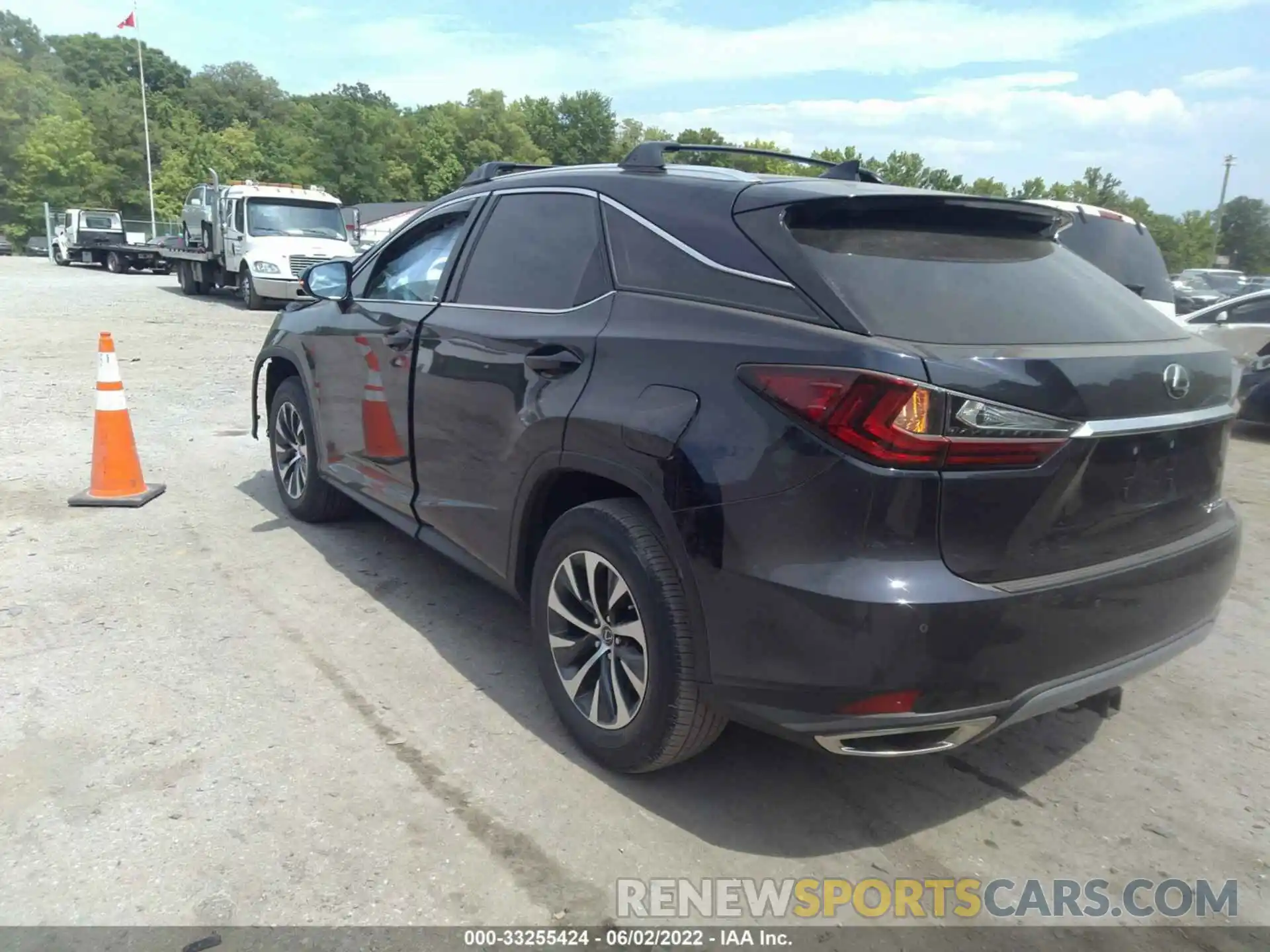 3 Photograph of a damaged car 2T2HZMDA1MC291103 LEXUS RX 2021