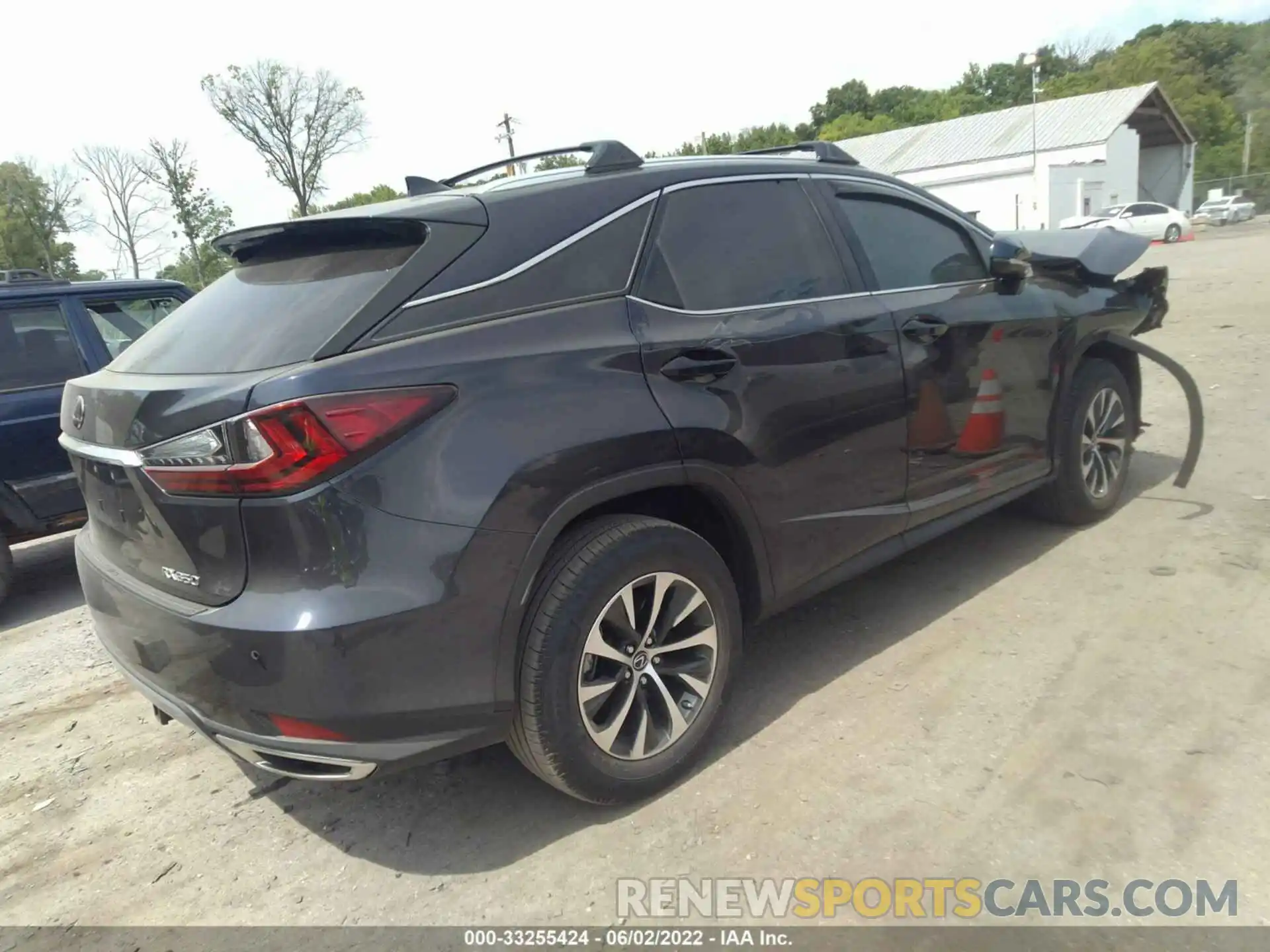 4 Photograph of a damaged car 2T2HZMDA1MC291103 LEXUS RX 2021