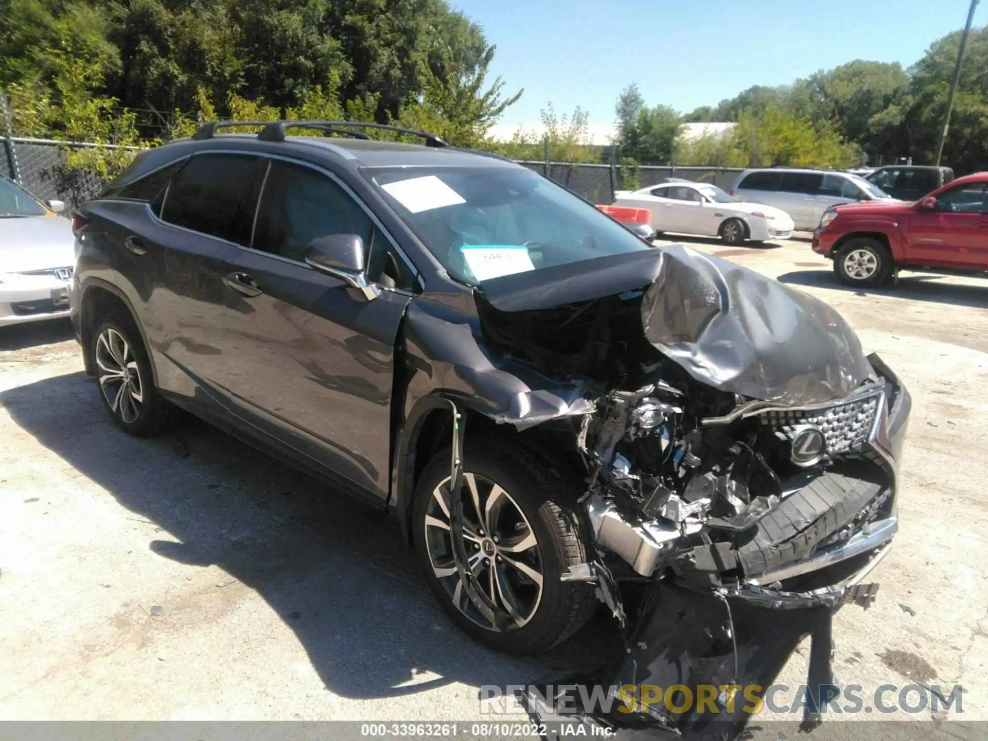 1 Photograph of a damaged car 2T2HZMDA2MC265965 LEXUS RX 2021