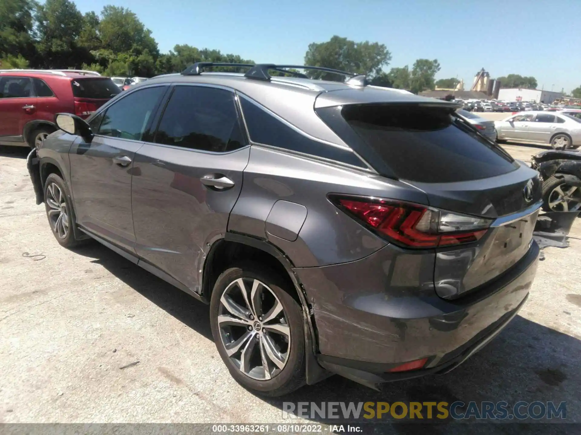 3 Photograph of a damaged car 2T2HZMDA2MC265965 LEXUS RX 2021