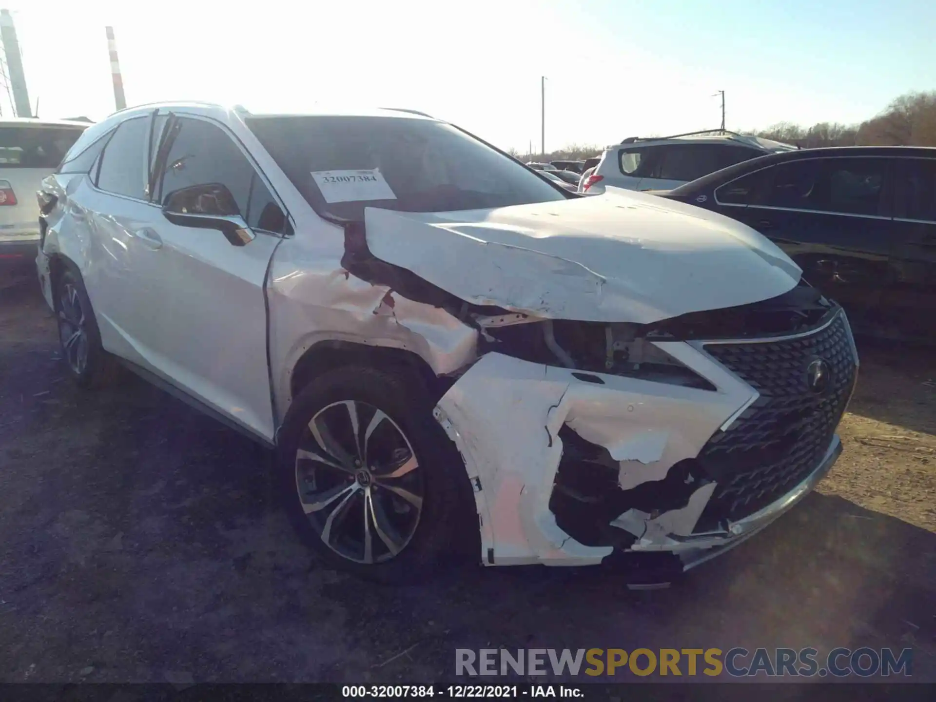 1 Photograph of a damaged car 2T2HZMDA2MC268123 LEXUS RX 2021