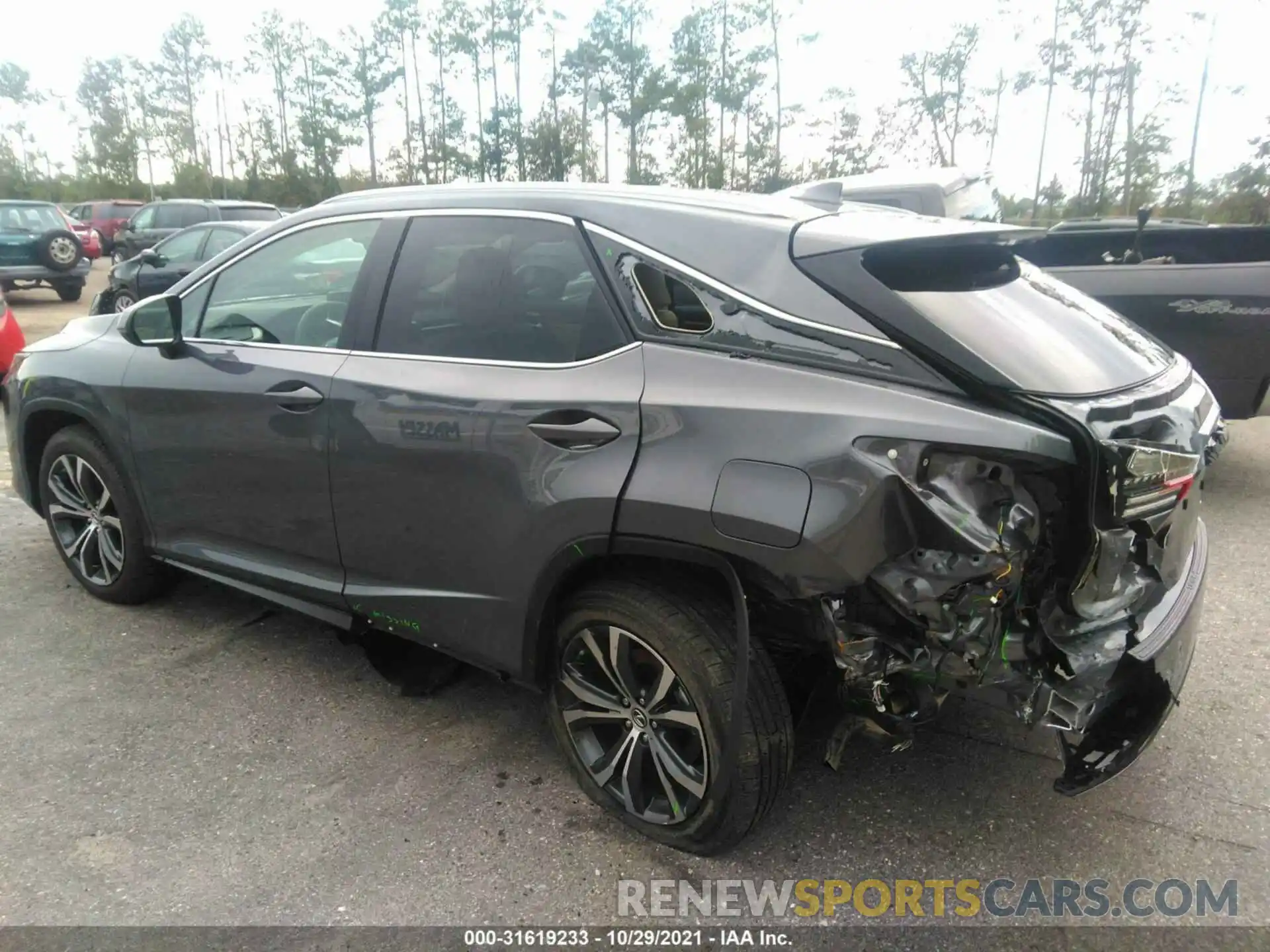 3 Photograph of a damaged car 2T2HZMDA2MC289764 LEXUS RX 2021