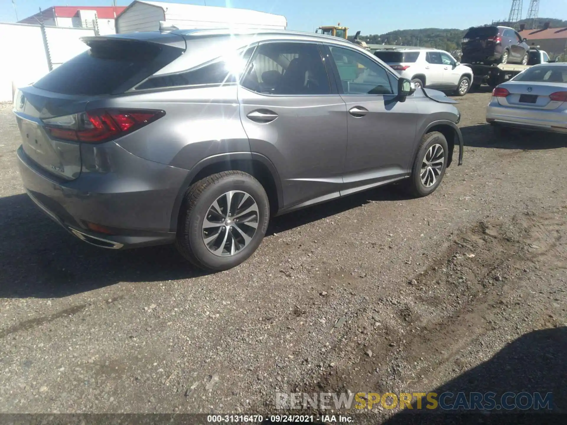 4 Photograph of a damaged car 2T2HZMDA3MC260144 LEXUS RX 2021