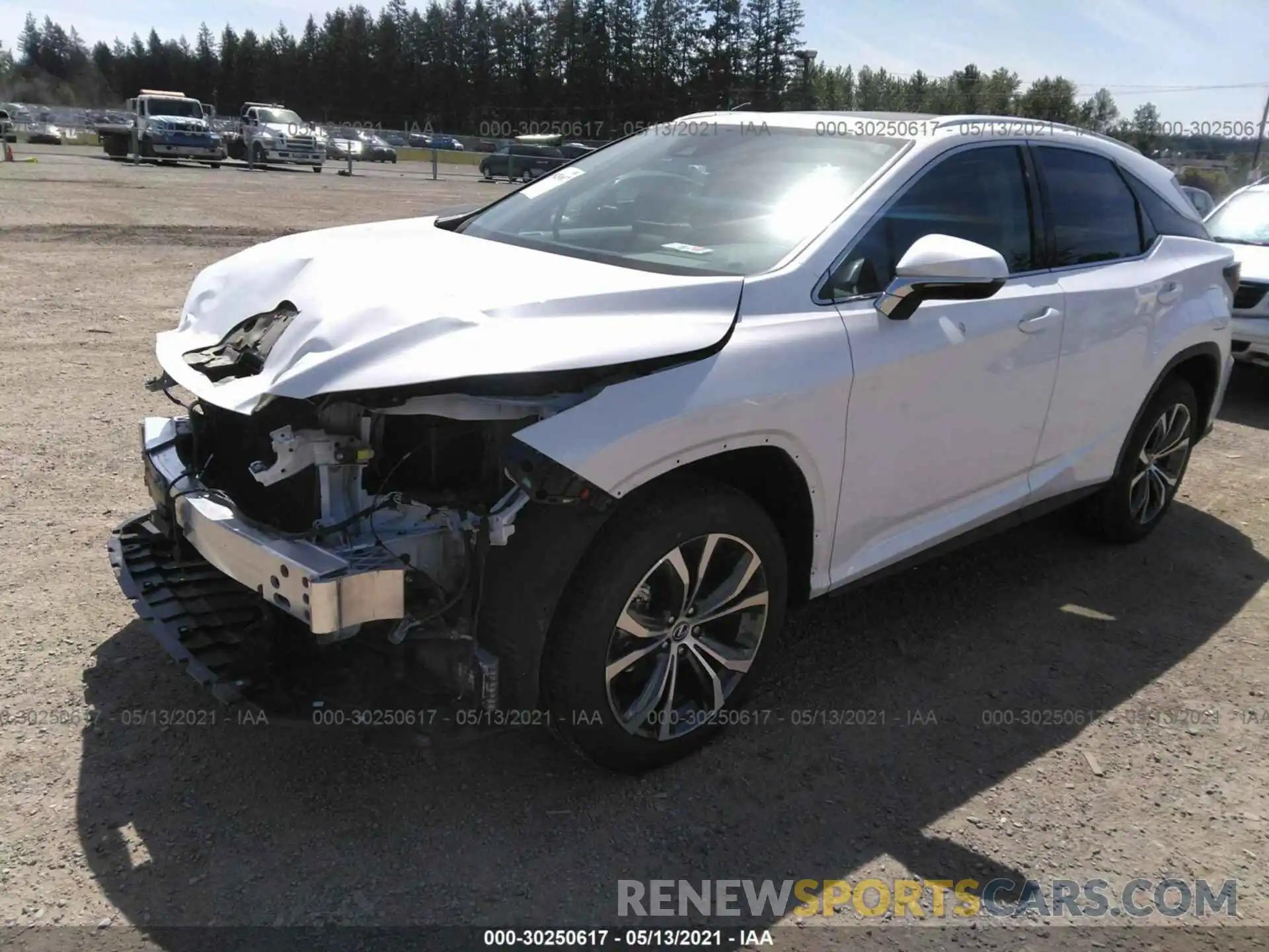 2 Photograph of a damaged car 2T2HZMDA3MC266140 LEXUS RX 2021