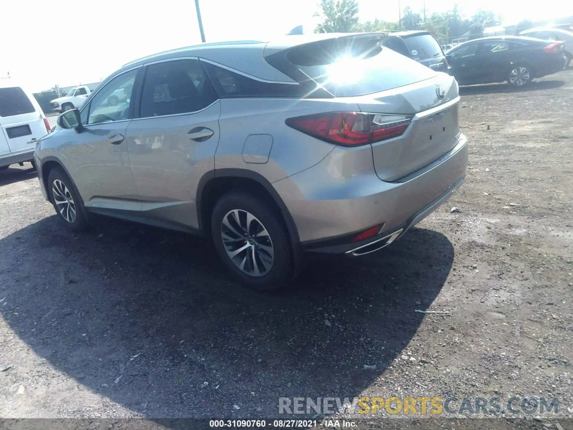 3 Photograph of a damaged car 2T2HZMDA3MC272956 LEXUS RX 2021