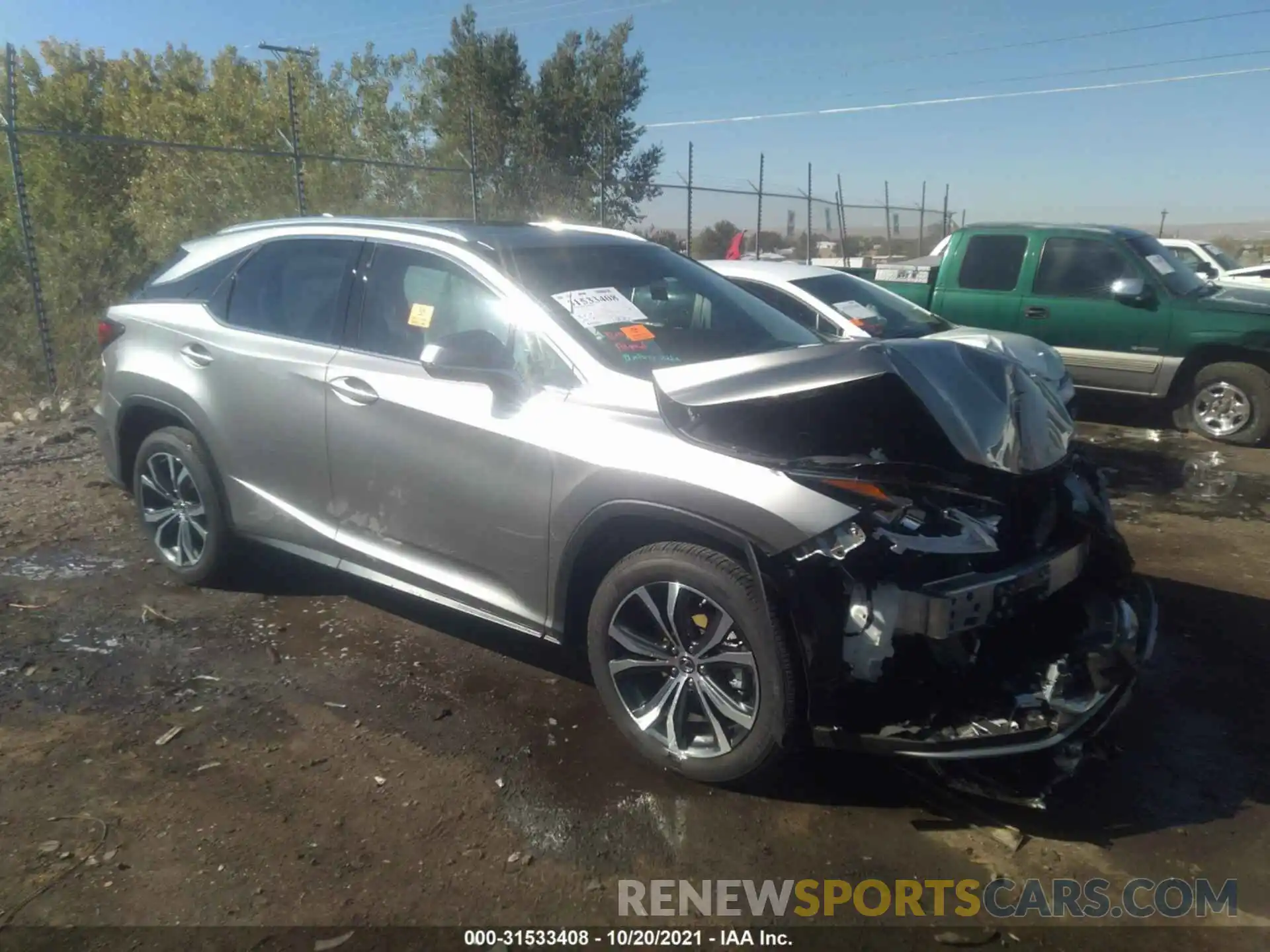 1 Photograph of a damaged car 2T2HZMDA3MC290681 LEXUS RX 2021