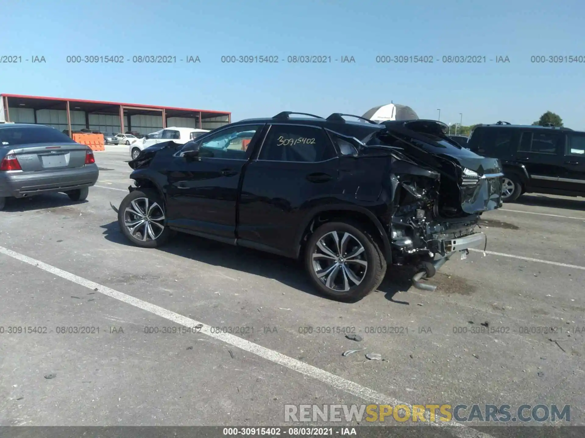 3 Photograph of a damaged car 2T2HZMDA3MC291328 LEXUS RX 2021