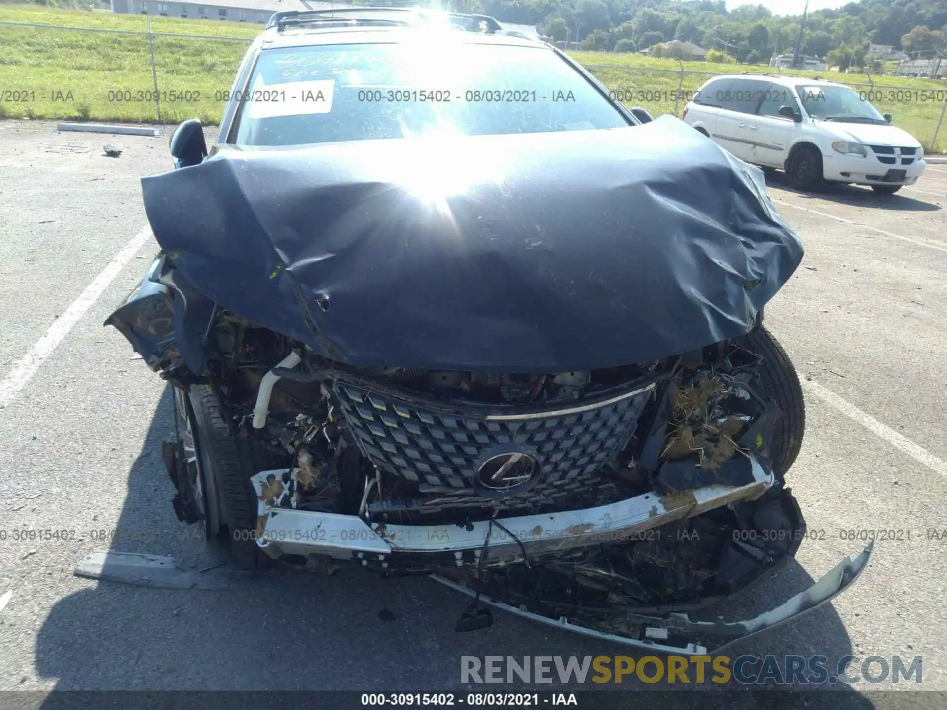 6 Photograph of a damaged car 2T2HZMDA3MC291328 LEXUS RX 2021