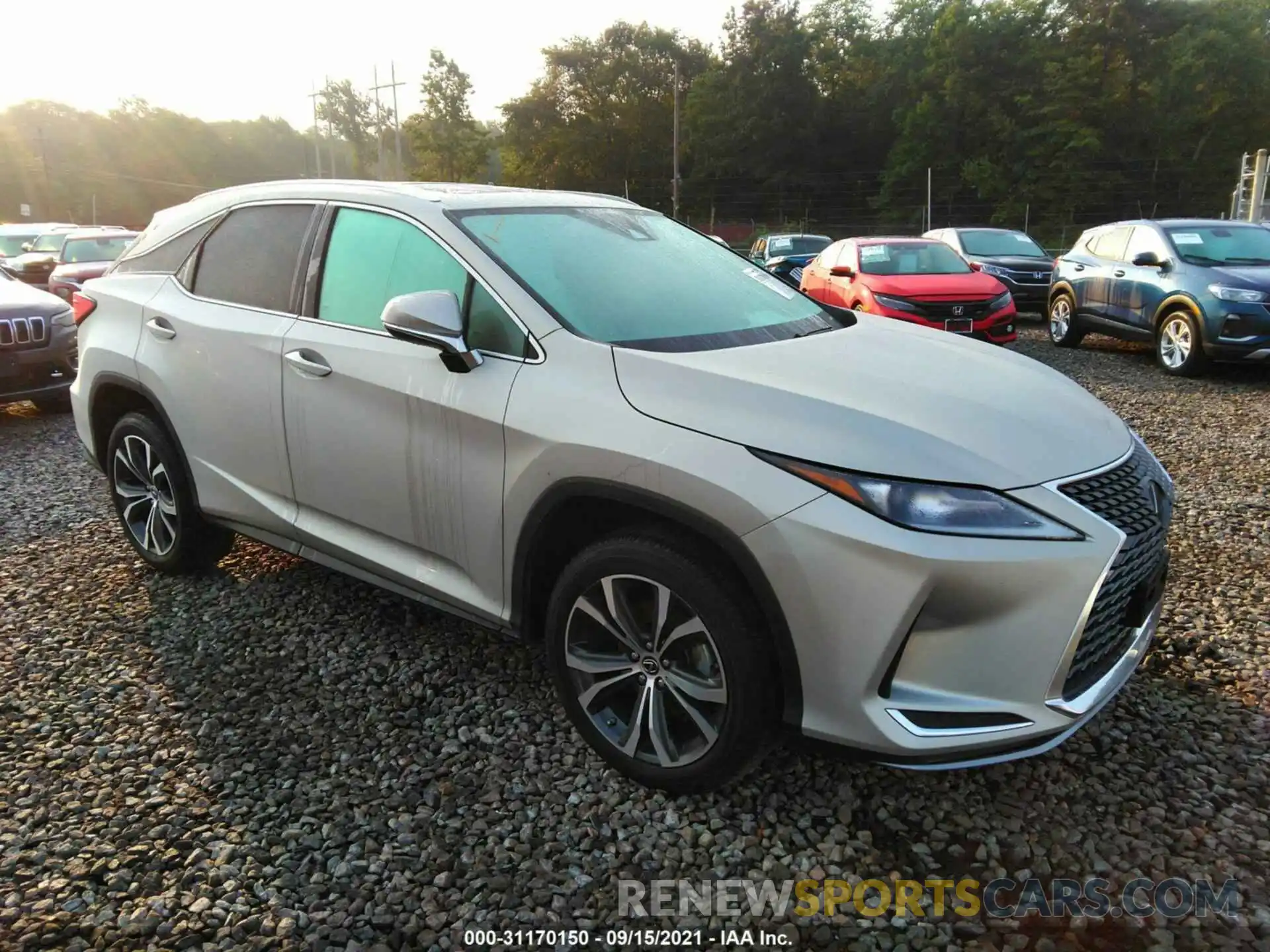 1 Photograph of a damaged car 2T2HZMDA4MC273064 LEXUS RX 2021