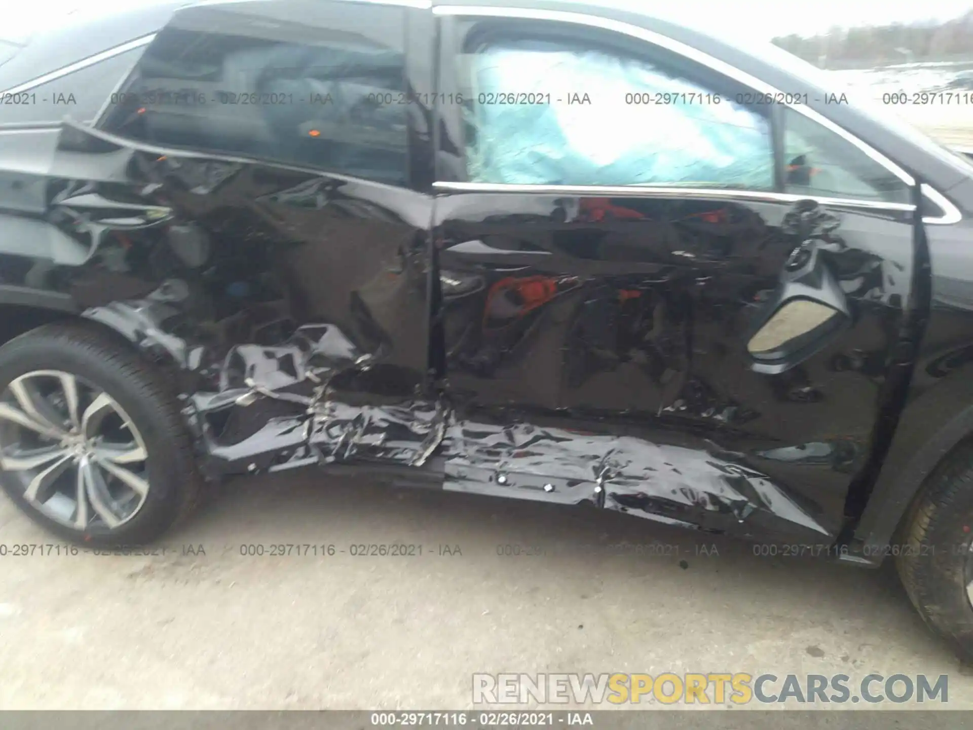 6 Photograph of a damaged car 2T2HZMDA4MC275784 LEXUS RX 2021