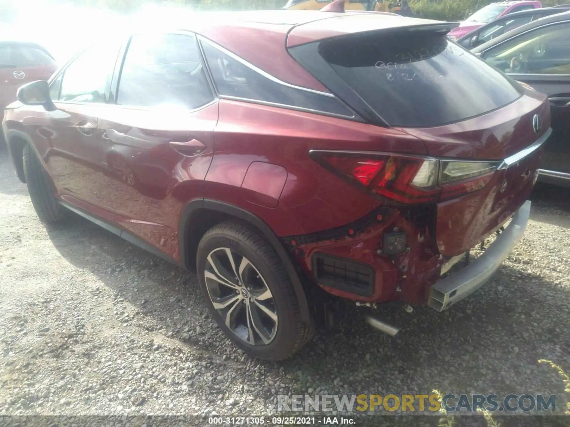 3 Photograph of a damaged car 2T2HZMDA4MC301378 LEXUS RX 2021