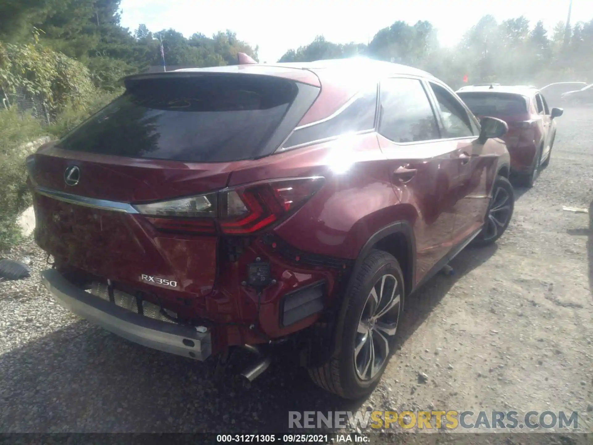 4 Фотография поврежденного автомобиля 2T2HZMDA4MC301378 LEXUS RX 2021