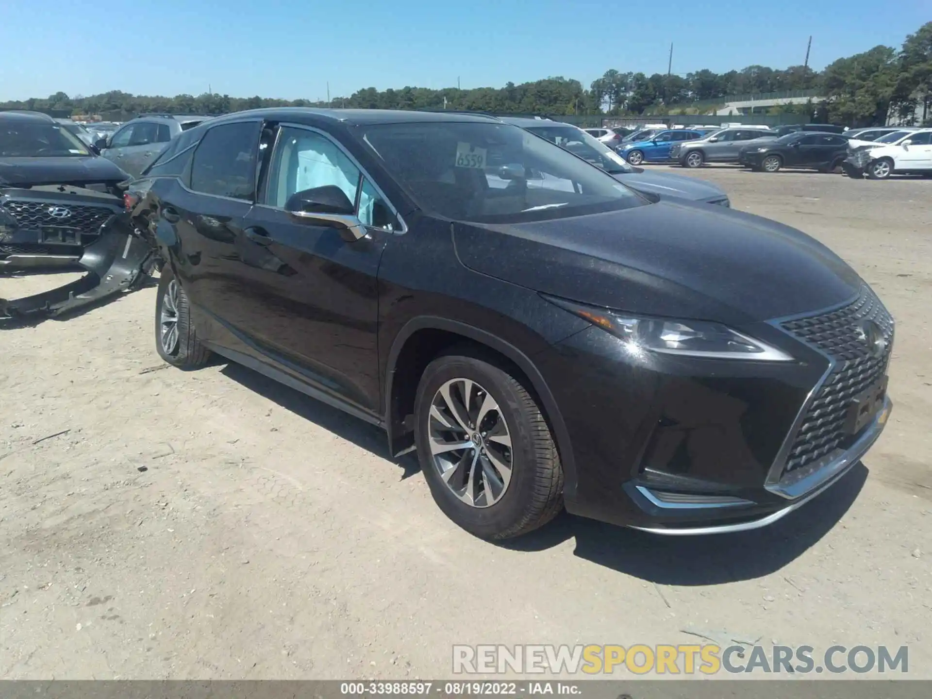 1 Photograph of a damaged car 2T2HZMDA4MC307519 LEXUS RX 2021