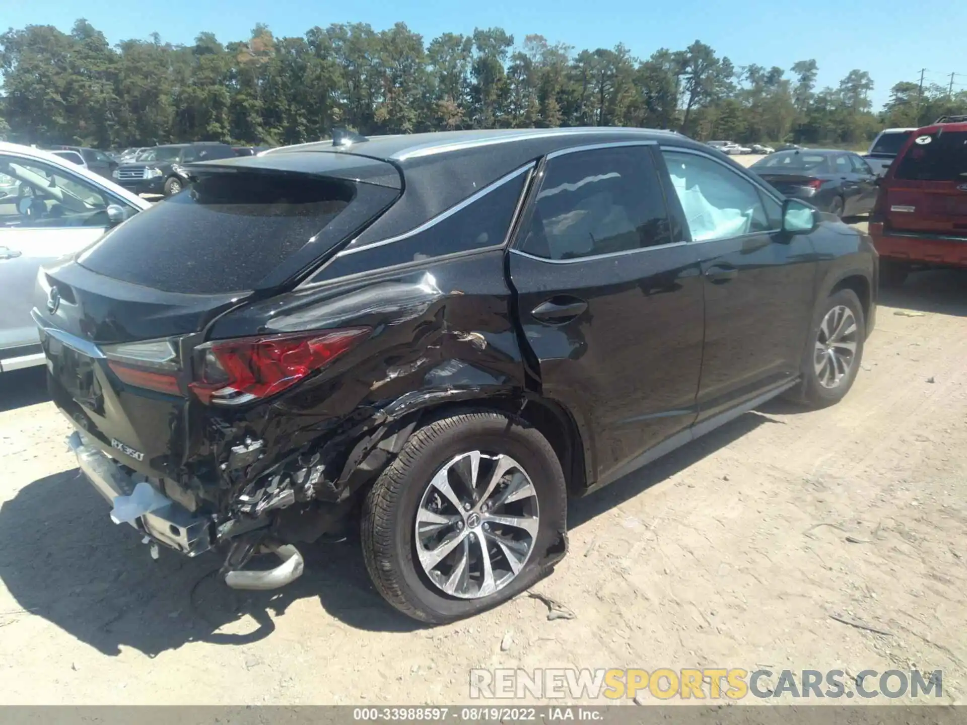 4 Photograph of a damaged car 2T2HZMDA4MC307519 LEXUS RX 2021