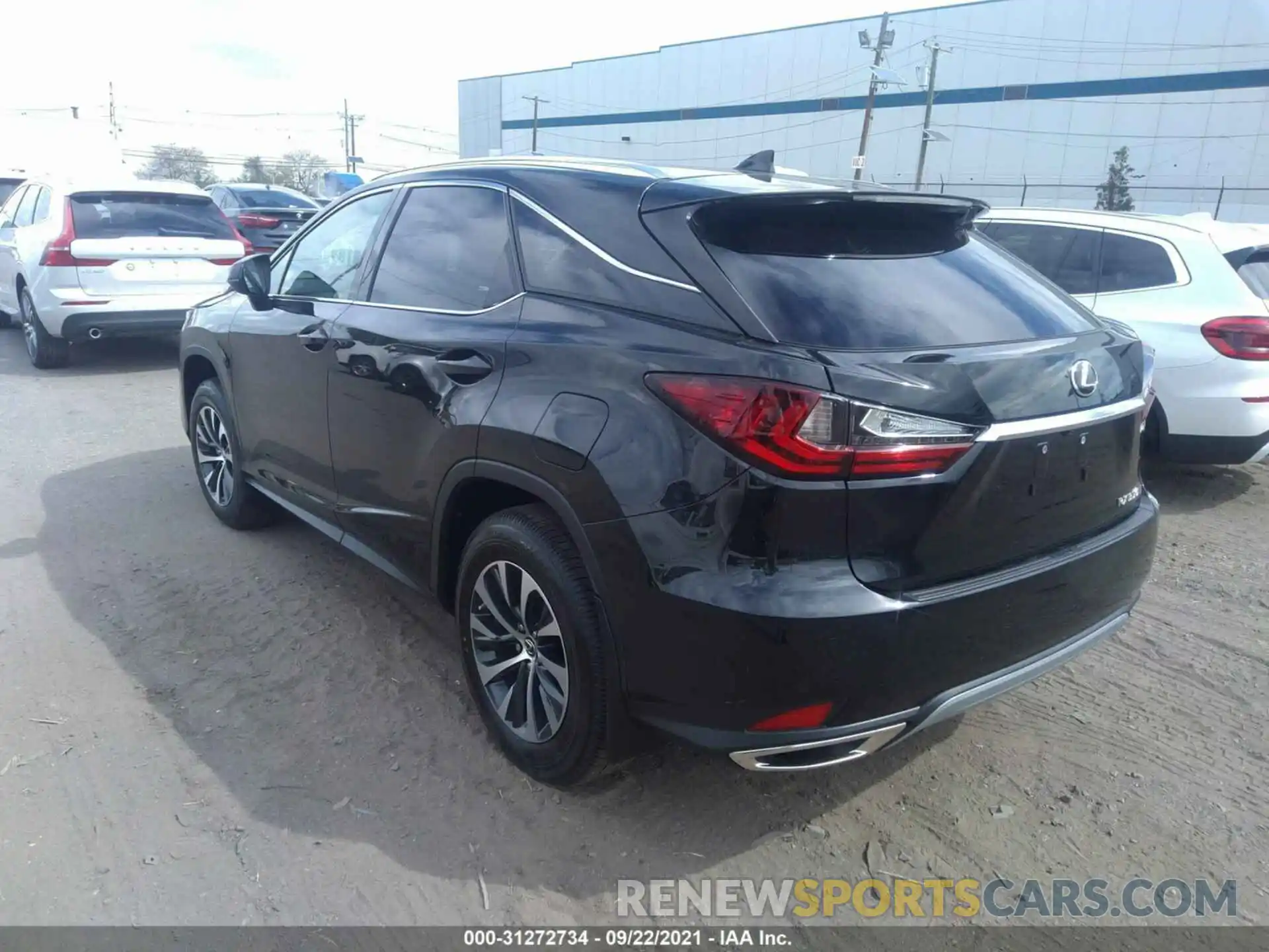 3 Фотография поврежденного автомобиля 2T2HZMDA4MC307620 LEXUS RX 2021