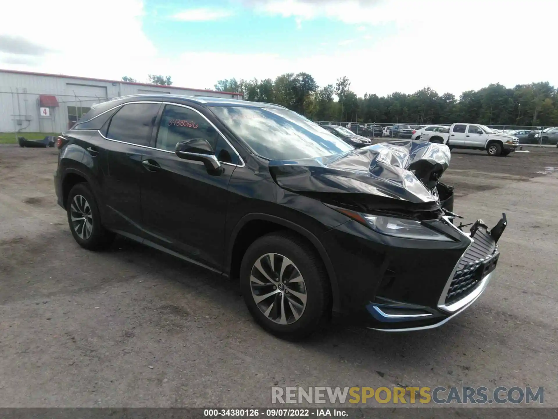 1 Photograph of a damaged car 2T2HZMDA5MC267385 LEXUS RX 2021