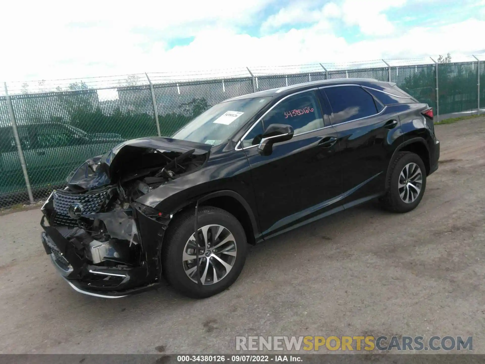 2 Photograph of a damaged car 2T2HZMDA5MC267385 LEXUS RX 2021