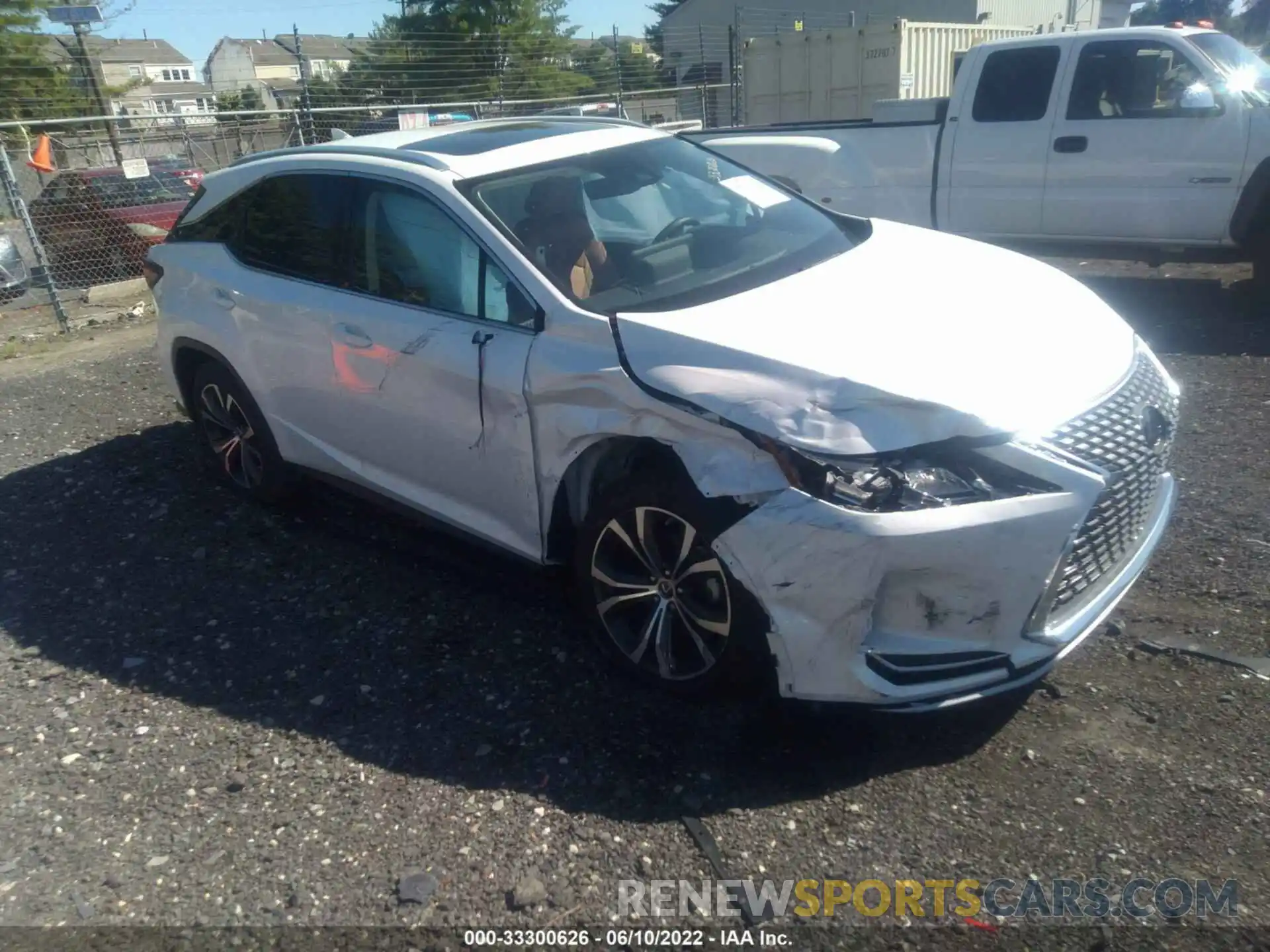 1 Photograph of a damaged car 2T2HZMDA6MC259747 LEXUS RX 2021