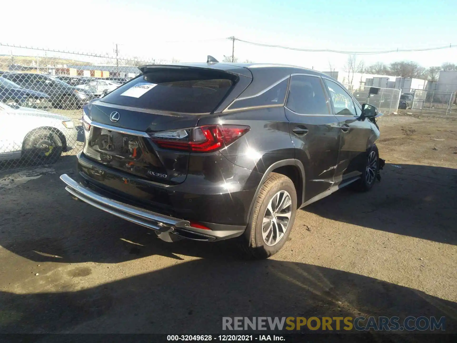 4 Фотография поврежденного автомобиля 2T2HZMDA6MC279402 LEXUS RX 2021