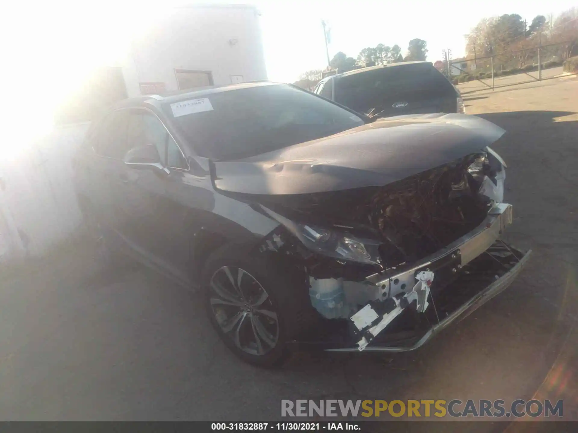 1 Photograph of a damaged car 2T2HZMDA6MC282607 LEXUS RX 2021