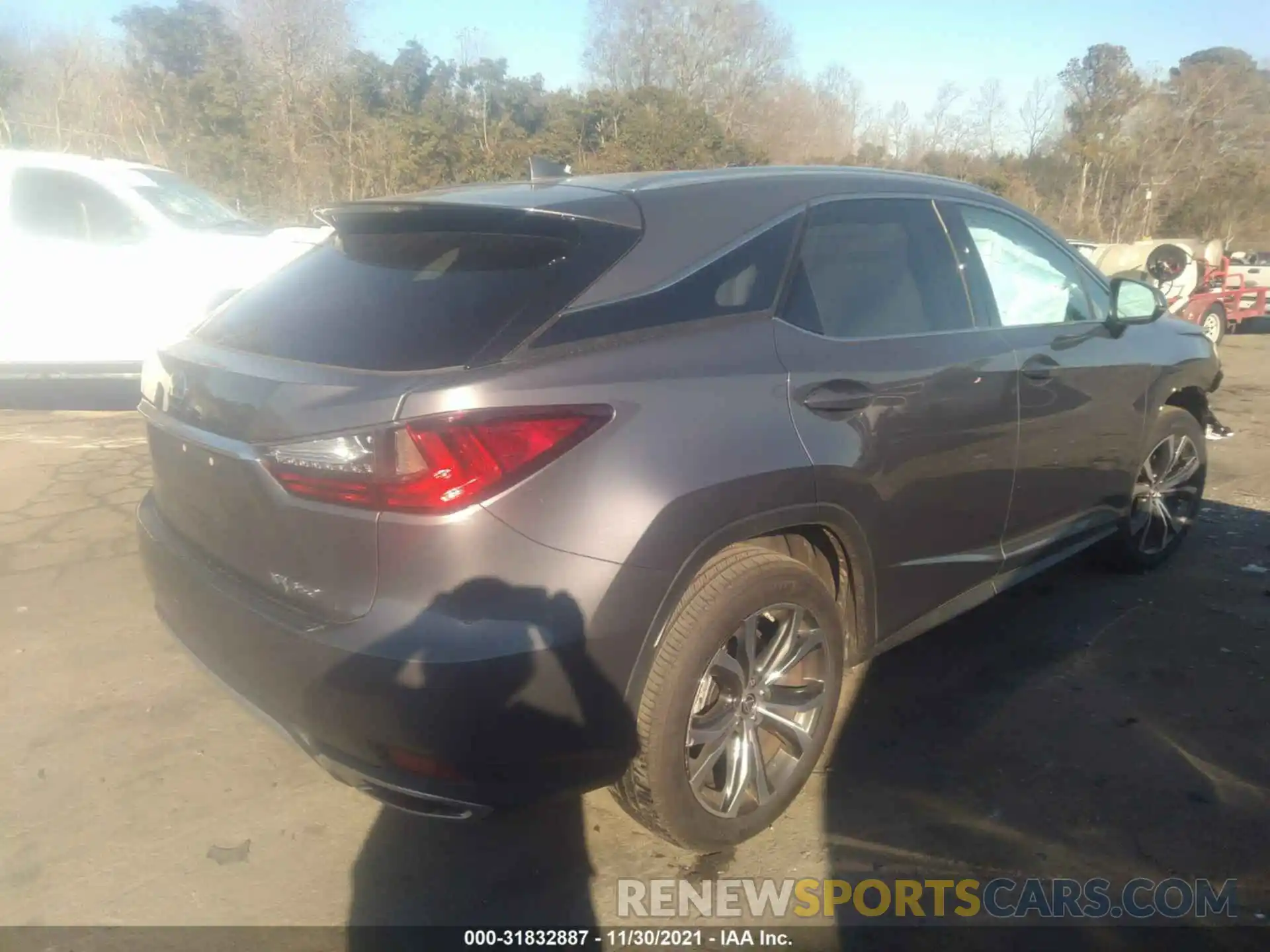 4 Photograph of a damaged car 2T2HZMDA6MC282607 LEXUS RX 2021