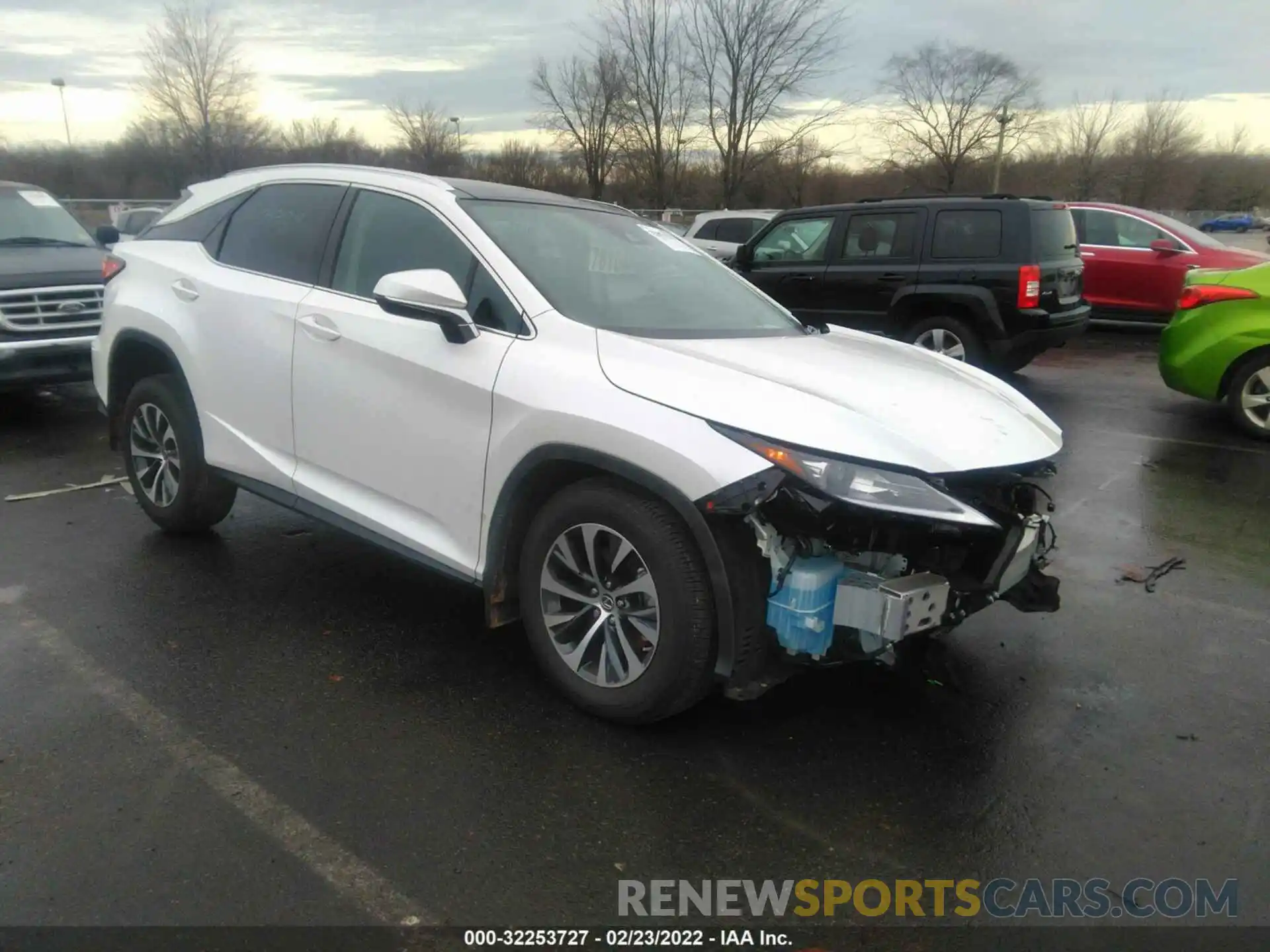 1 Photograph of a damaged car 2T2HZMDA6MC293980 LEXUS RX 2021